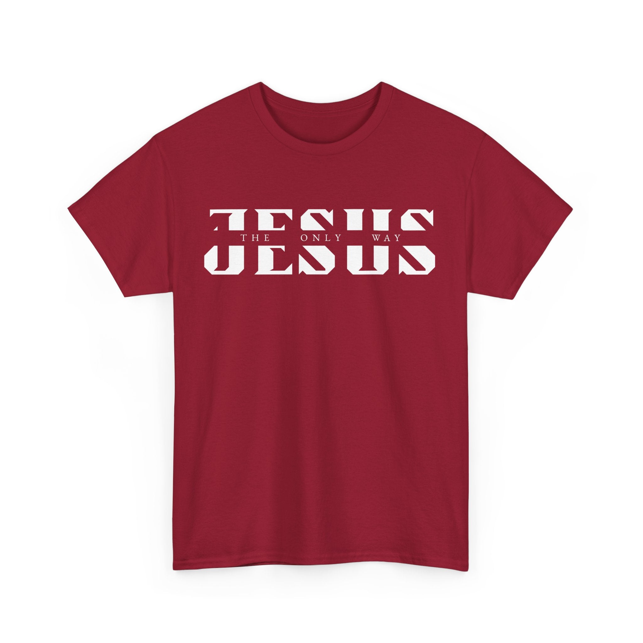 Faith-Inspired Unisex Tee - 'Jesus: The Only Way'
