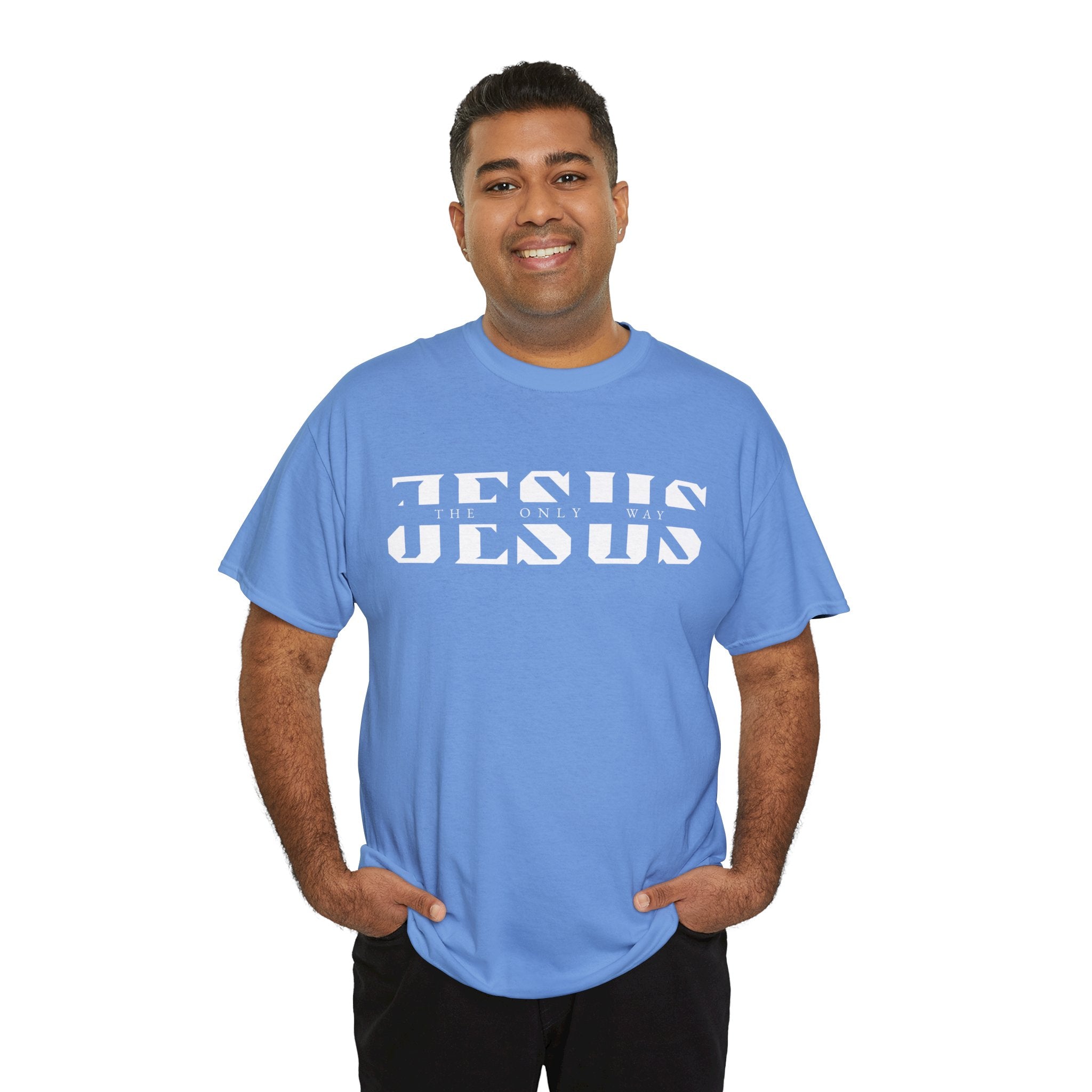 Faith-Inspired Unisex Tee - 'Jesus: The Only Way'