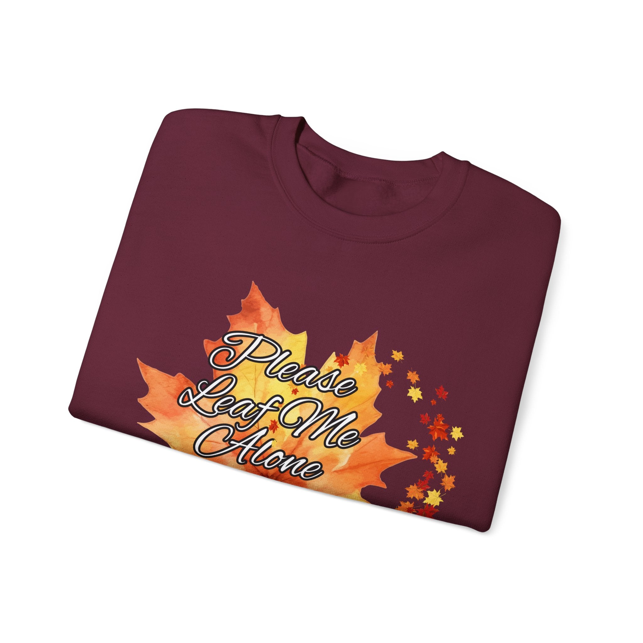Fall Vibes Sweatshirt, Please Leave Me Alone Crewneck, Autumn Fashion, Cozy Fall Apparel, Gift for Introverts
