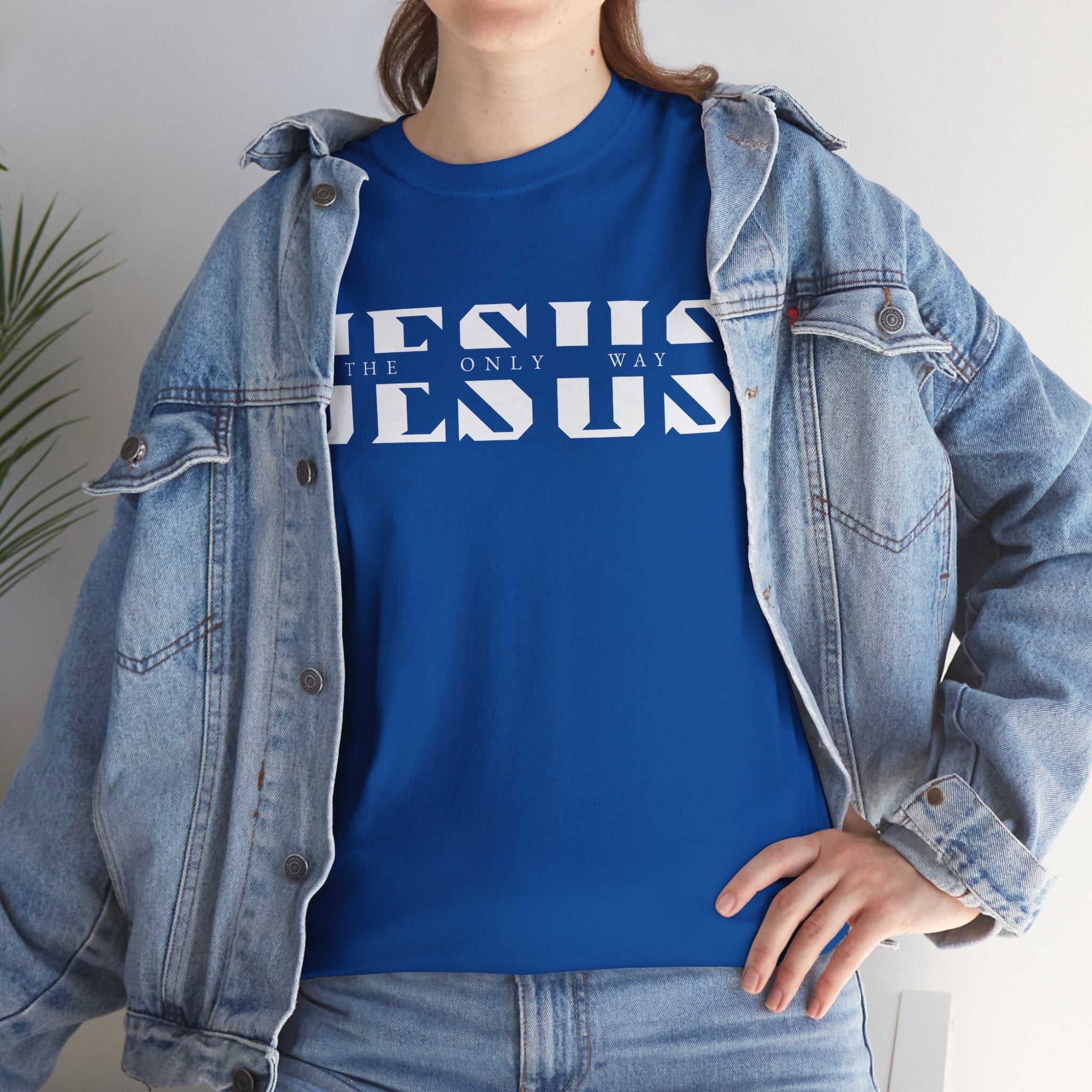 Faith-Inspired Unisex Tee - 'Jesus: The Only Way'