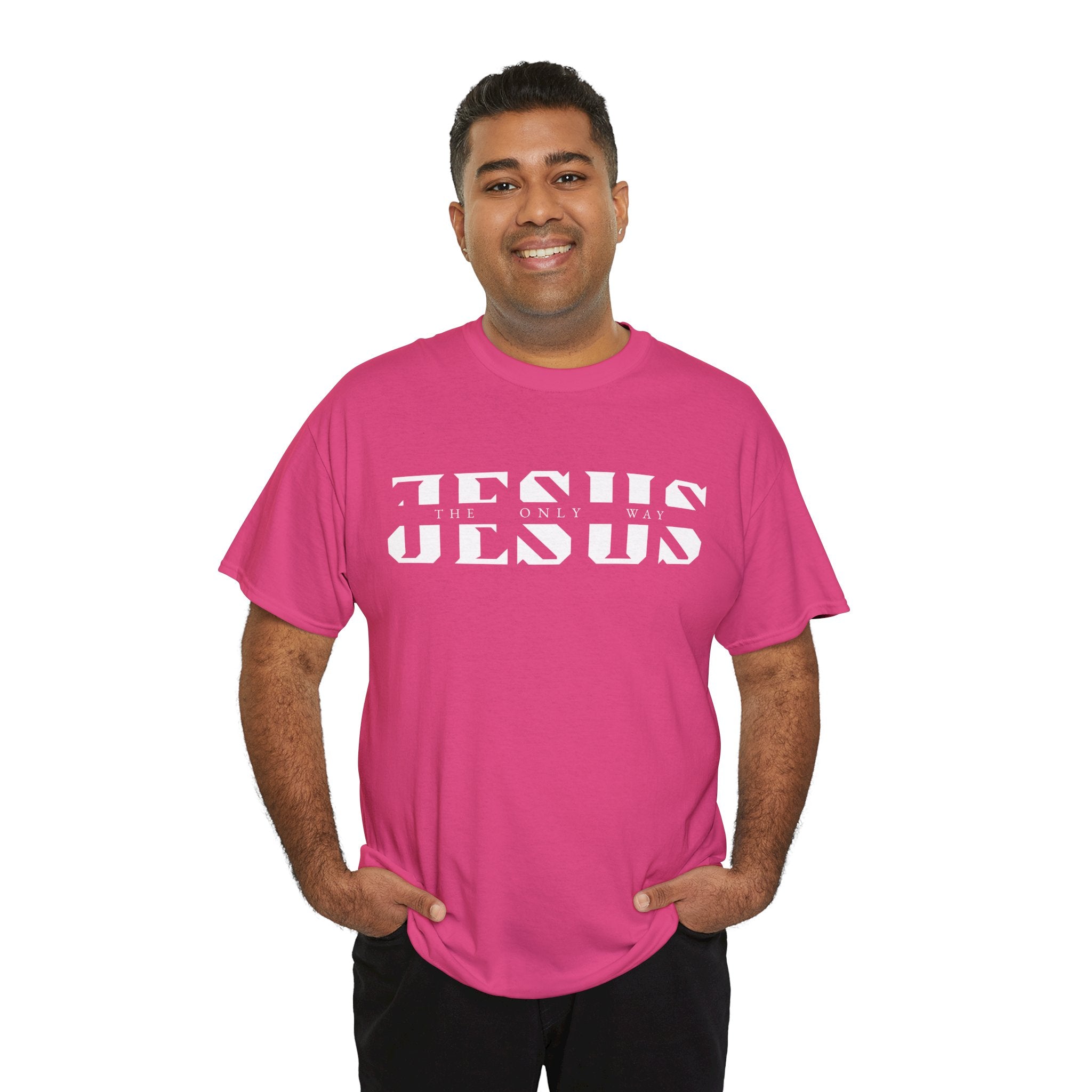 Faith-Inspired Unisex Tee - 'Jesus: The Only Way'