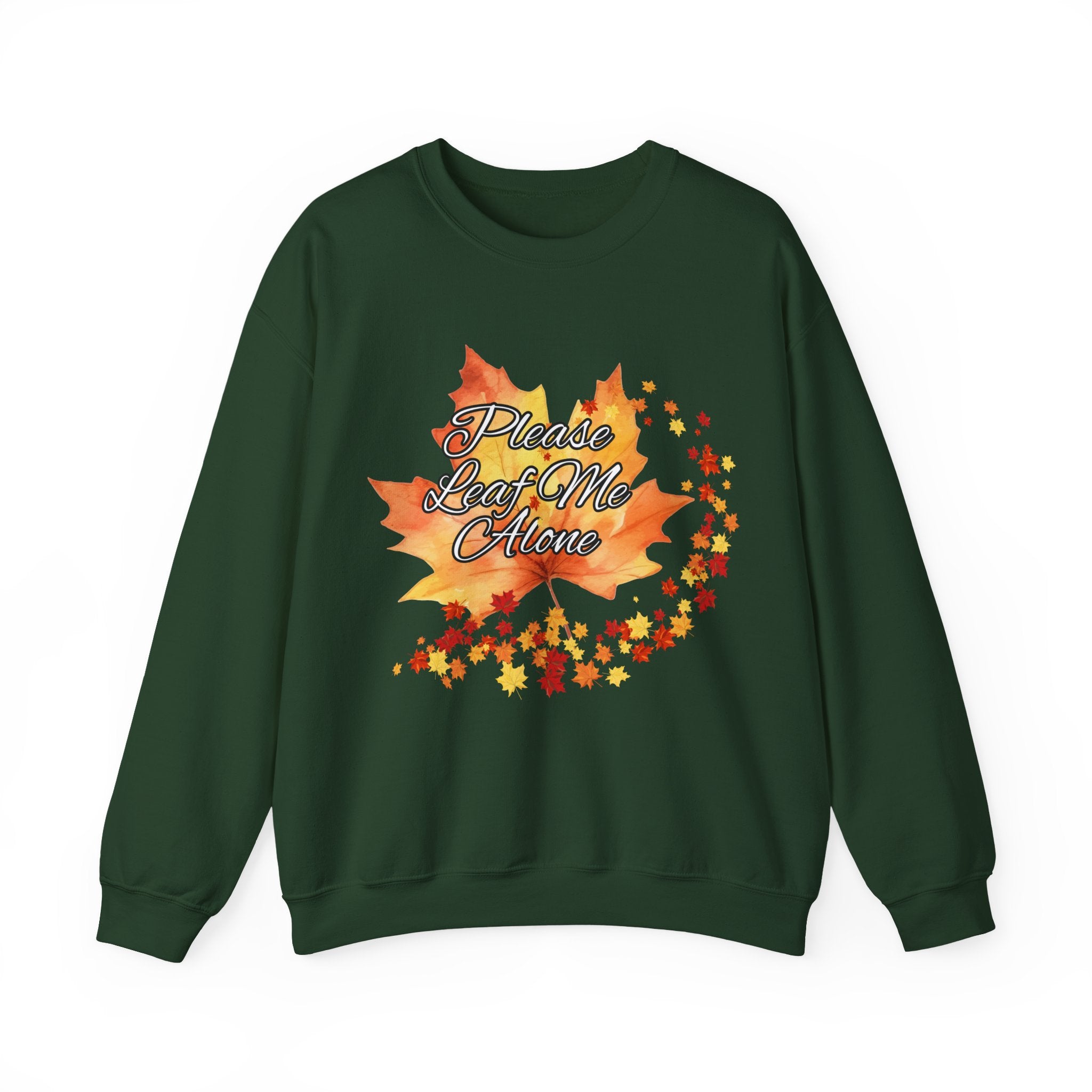 Fall Vibes Sweatshirt, Please Leave Me Alone Crewneck, Autumn Fashion, Cozy Fall Apparel, Gift for Introverts