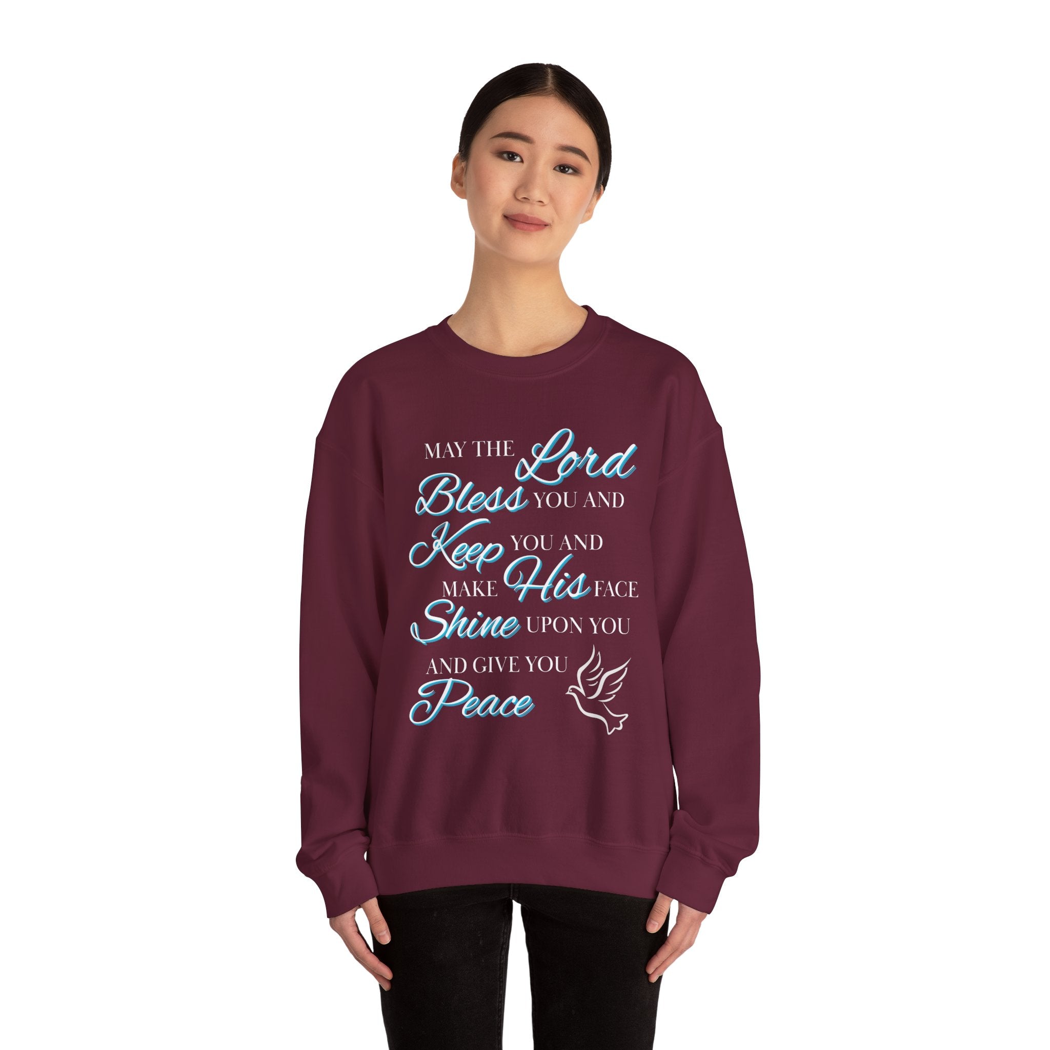 May The Lord Bless You And Keep You Crewneck Sweatshirt