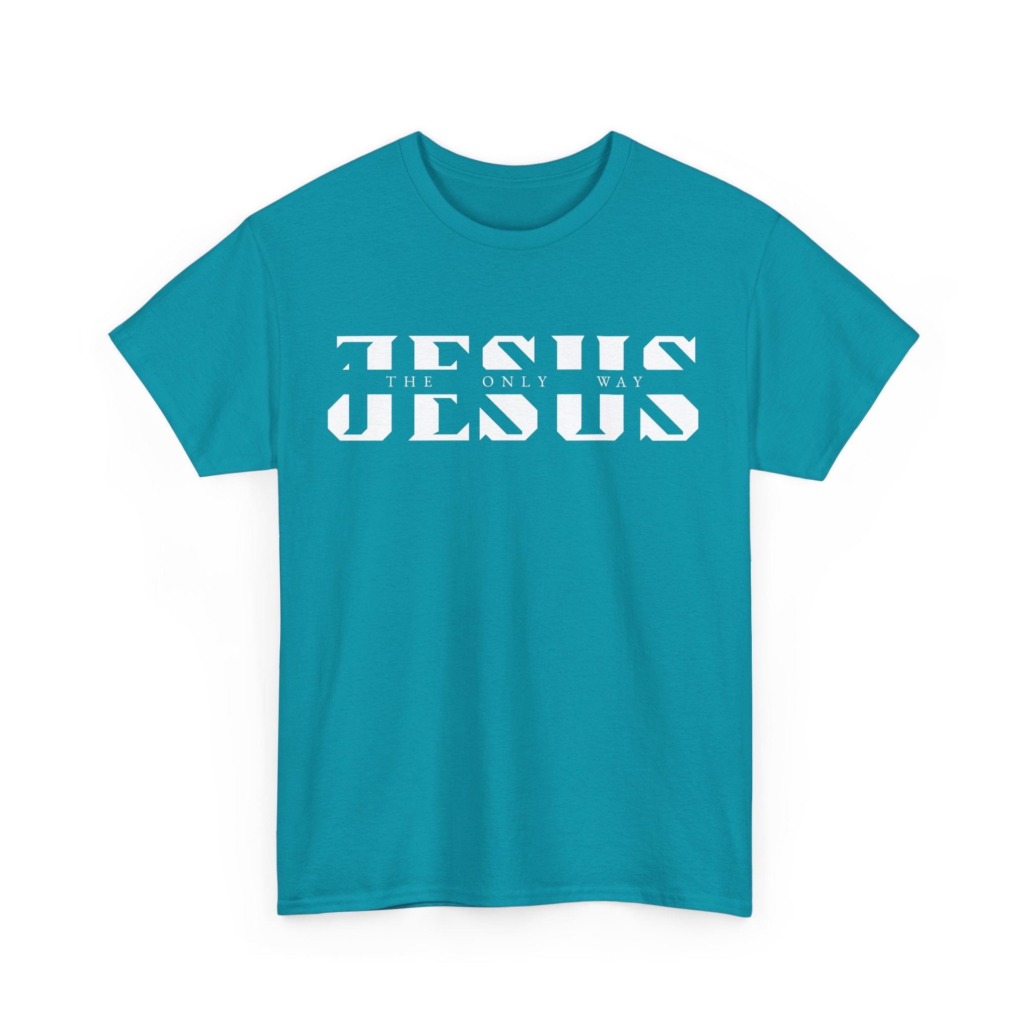 Faith-Inspired Unisex Tee - 'Jesus: The Only Way'