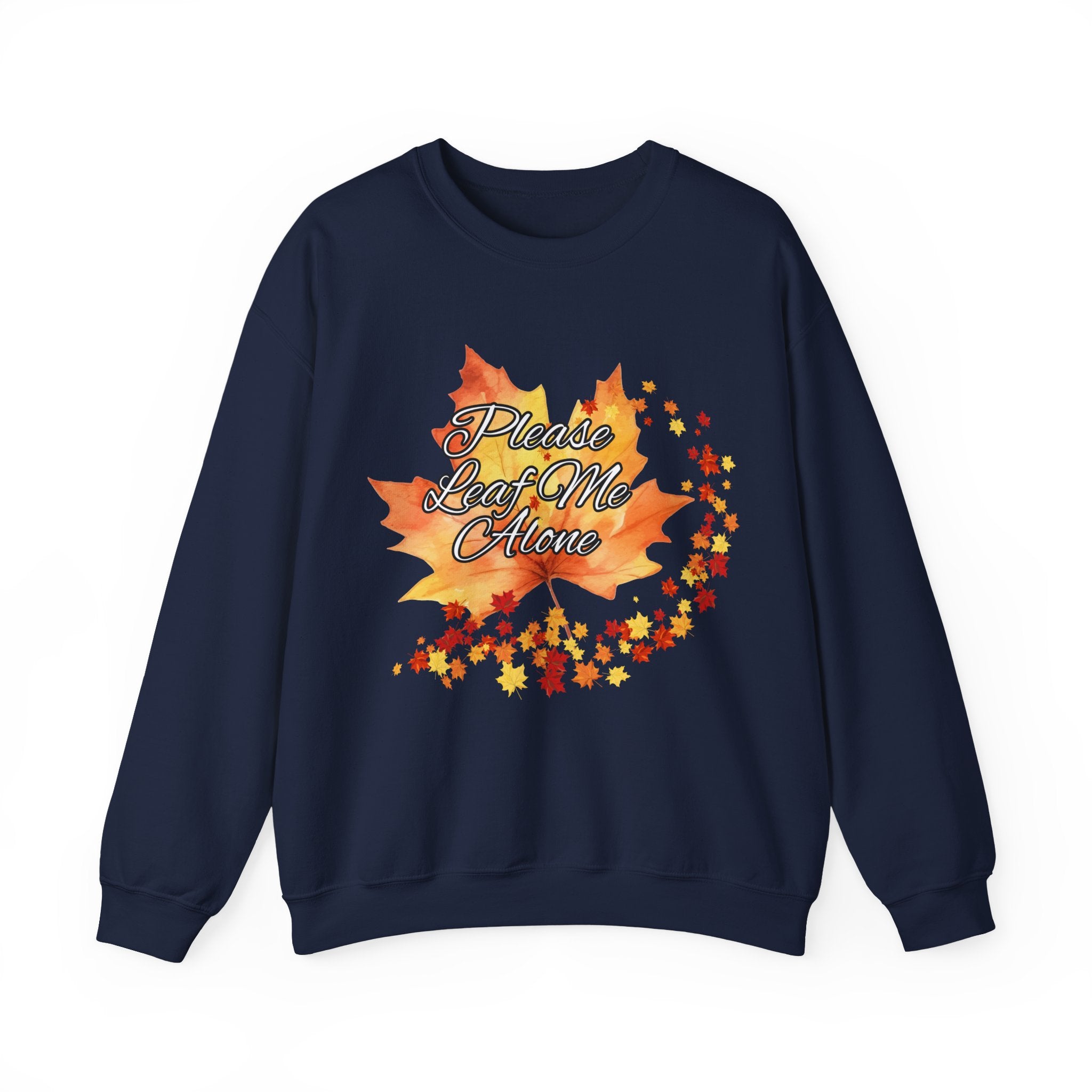 Fall Vibes Sweatshirt, Please Leave Me Alone Crewneck, Autumn Fashion, Cozy Fall Apparel, Gift for Introverts
