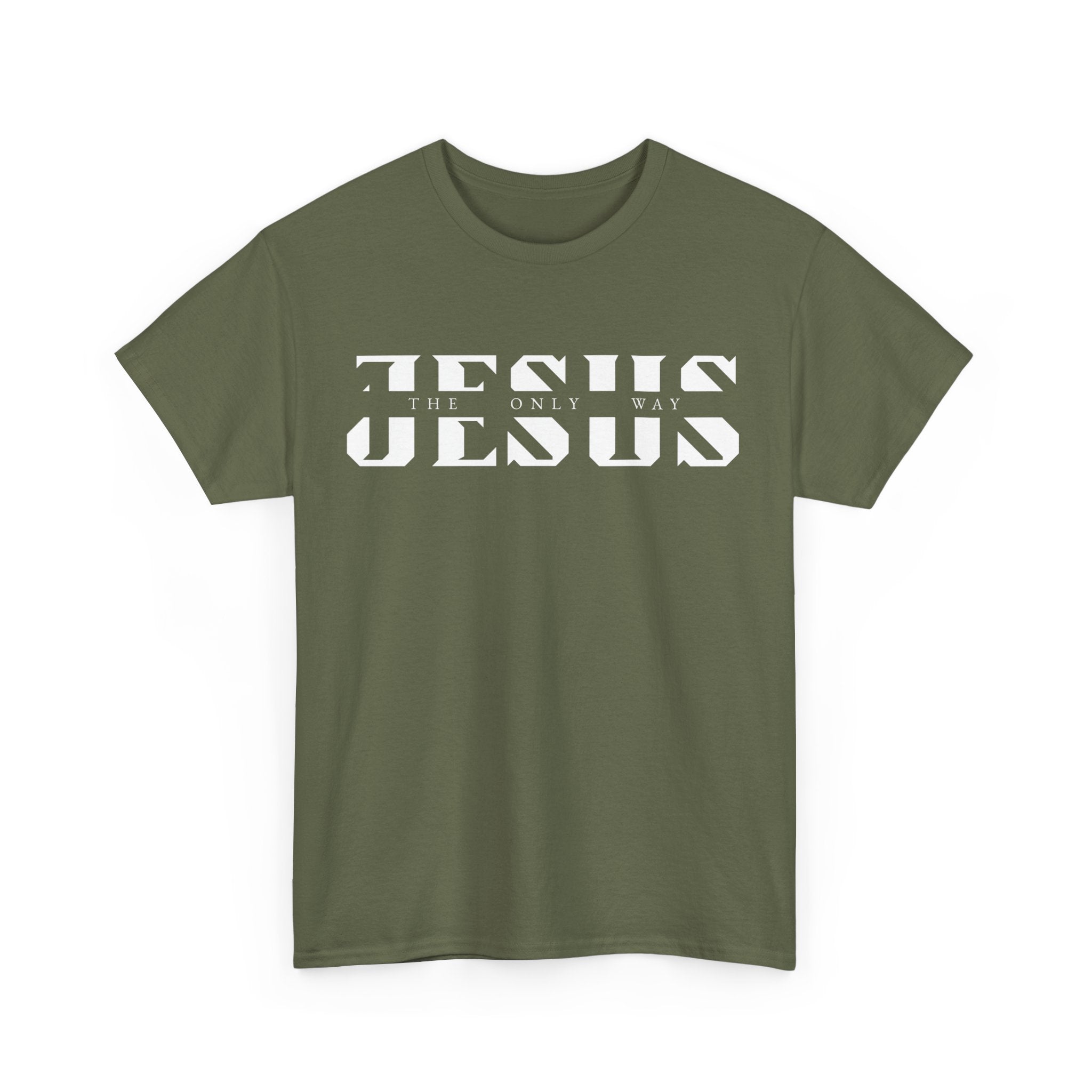Faith-Inspired Unisex Tee - 'Jesus: The Only Way'