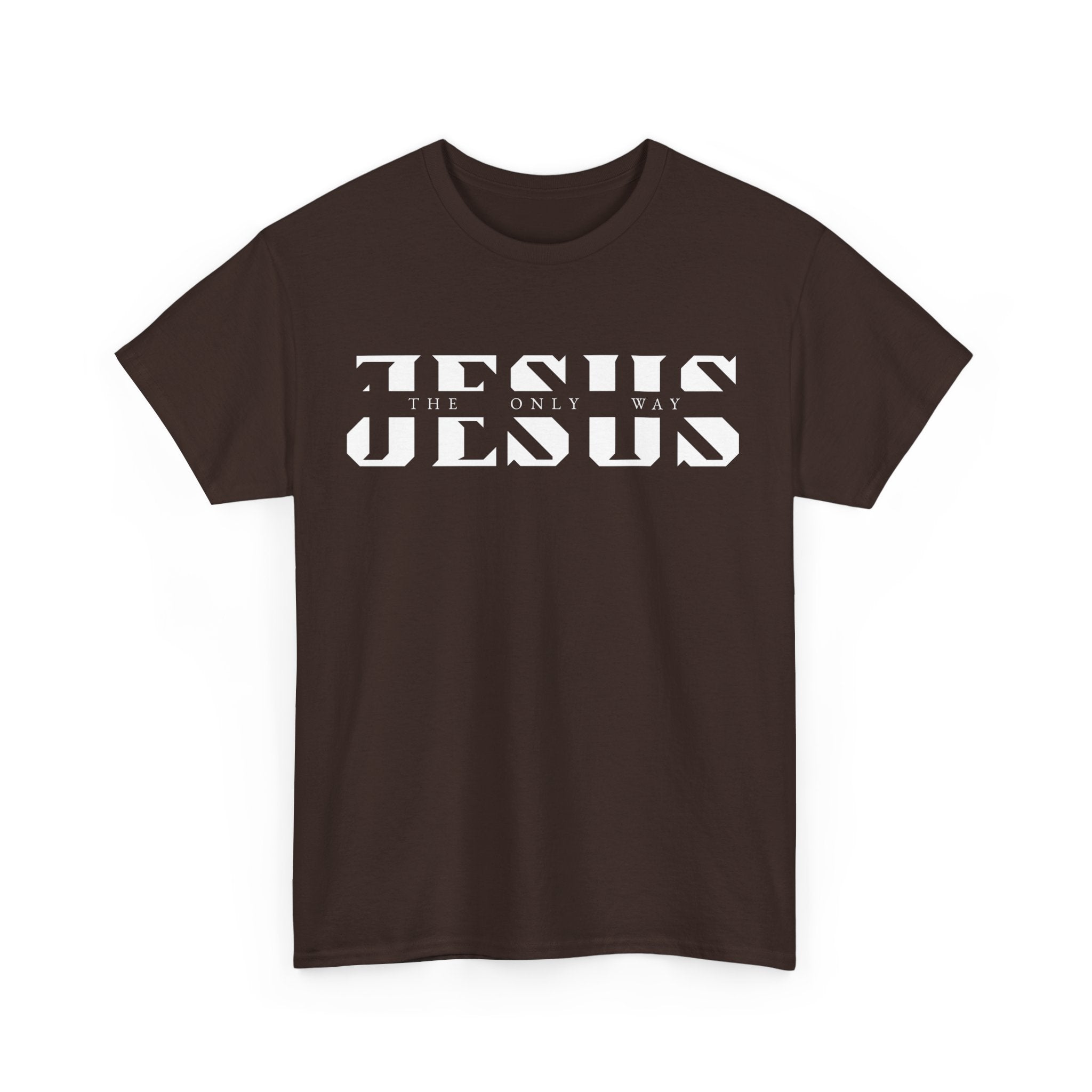 Faith-Inspired Unisex Tee - 'Jesus: The Only Way'