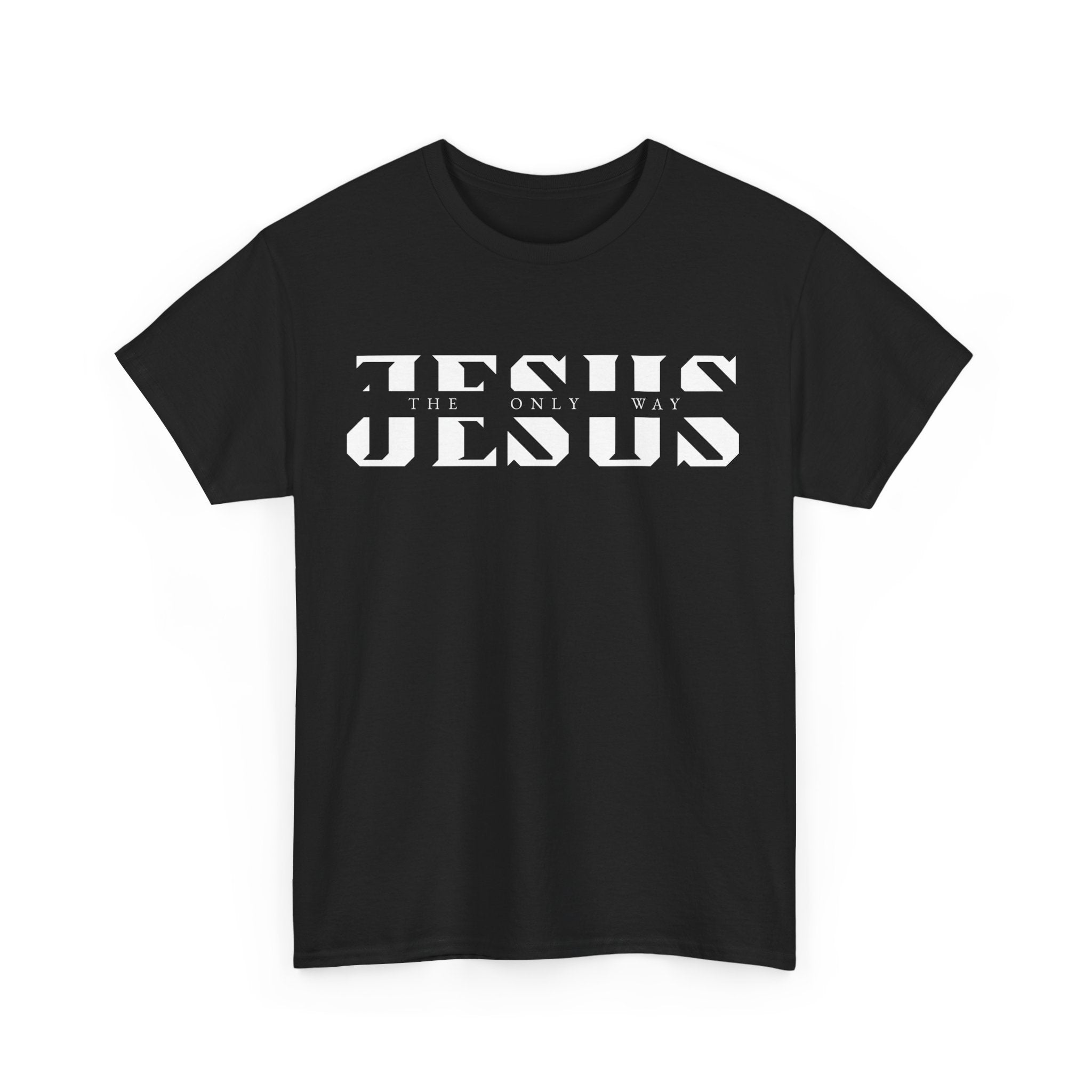 Faith-Inspired Unisex Tee - 'Jesus: The Only Way'
