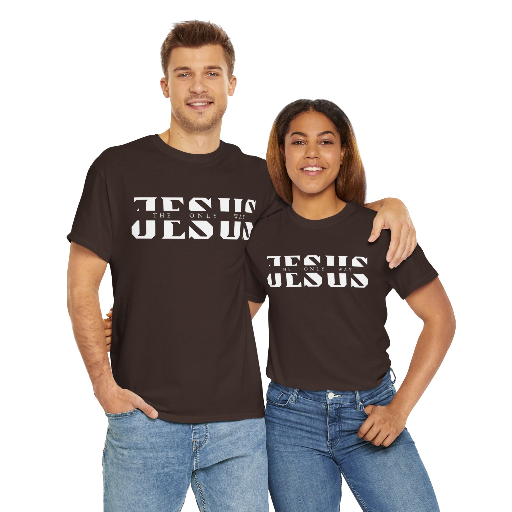 Faith-Inspired Unisex Tee - 'Jesus: The Only Way'