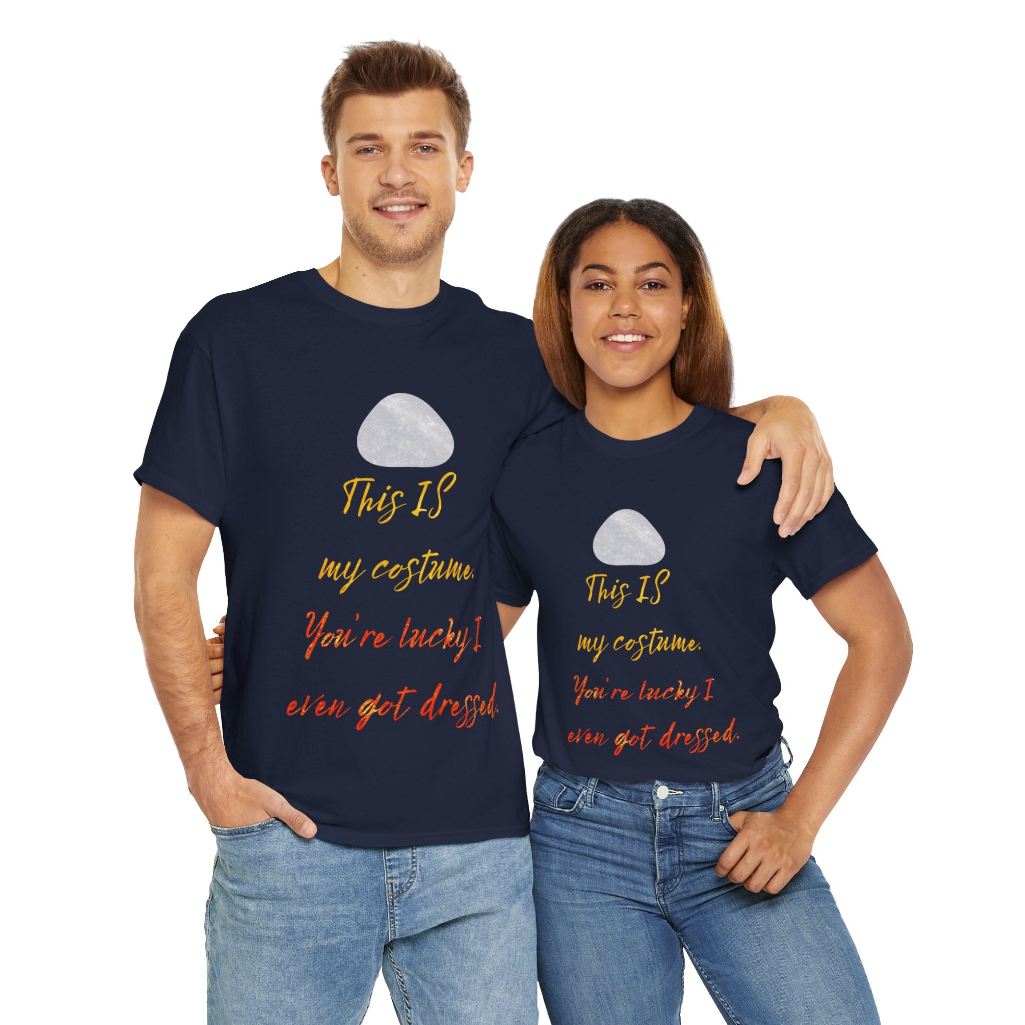 Funny Halloween T-Shirt, Costume Tee, Unisex Heavy Cotton Tee for Parties, Halloween Humor, Themed Events, Casual Wear