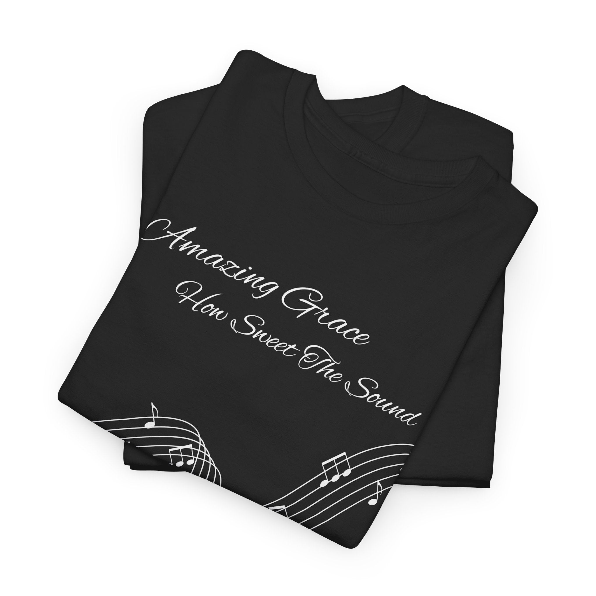 Music Lover's Unisex Tee - Amazing Grace Design, Perfect Gift for Musicians, Casual Wear, Music Event Shirt, Piano Lovers Top
