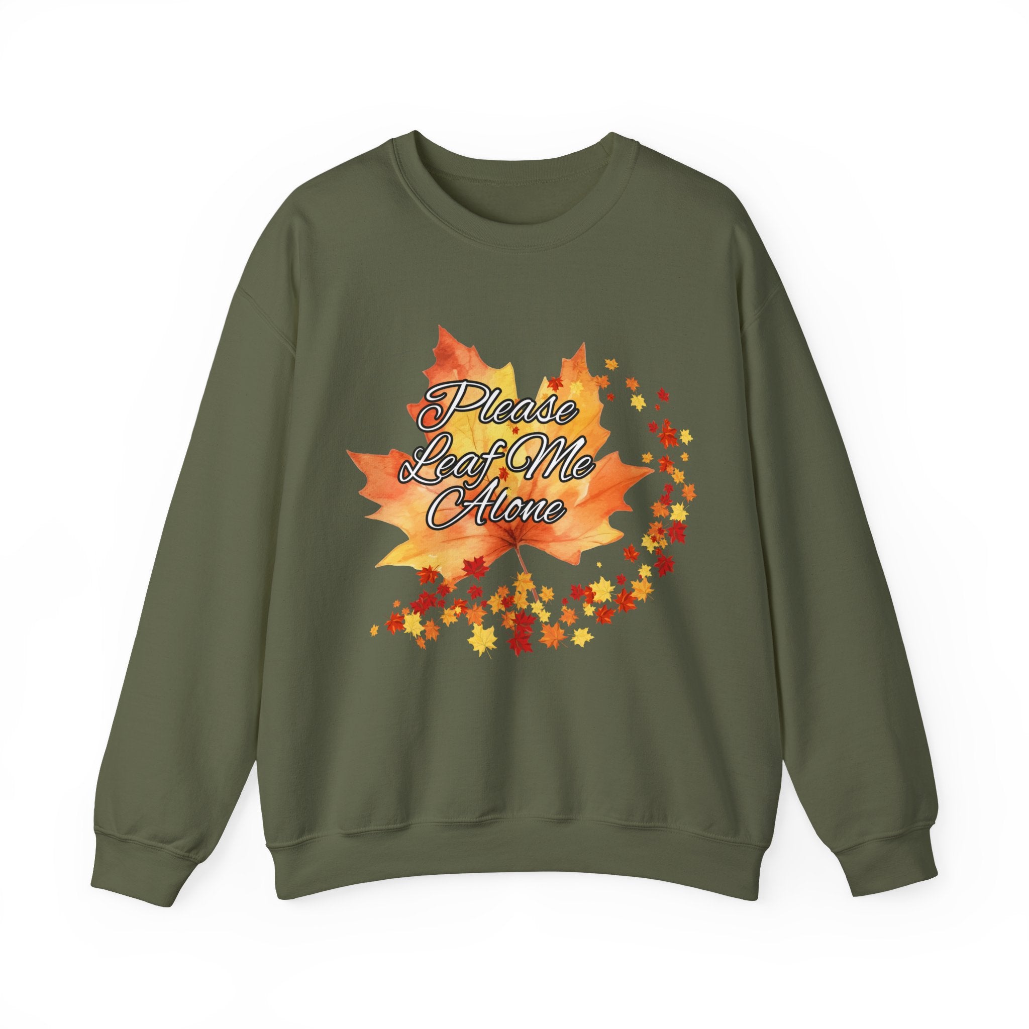 Fall Vibes Sweatshirt, Please Leave Me Alone Crewneck, Autumn Fashion, Cozy Fall Apparel, Gift for Introverts