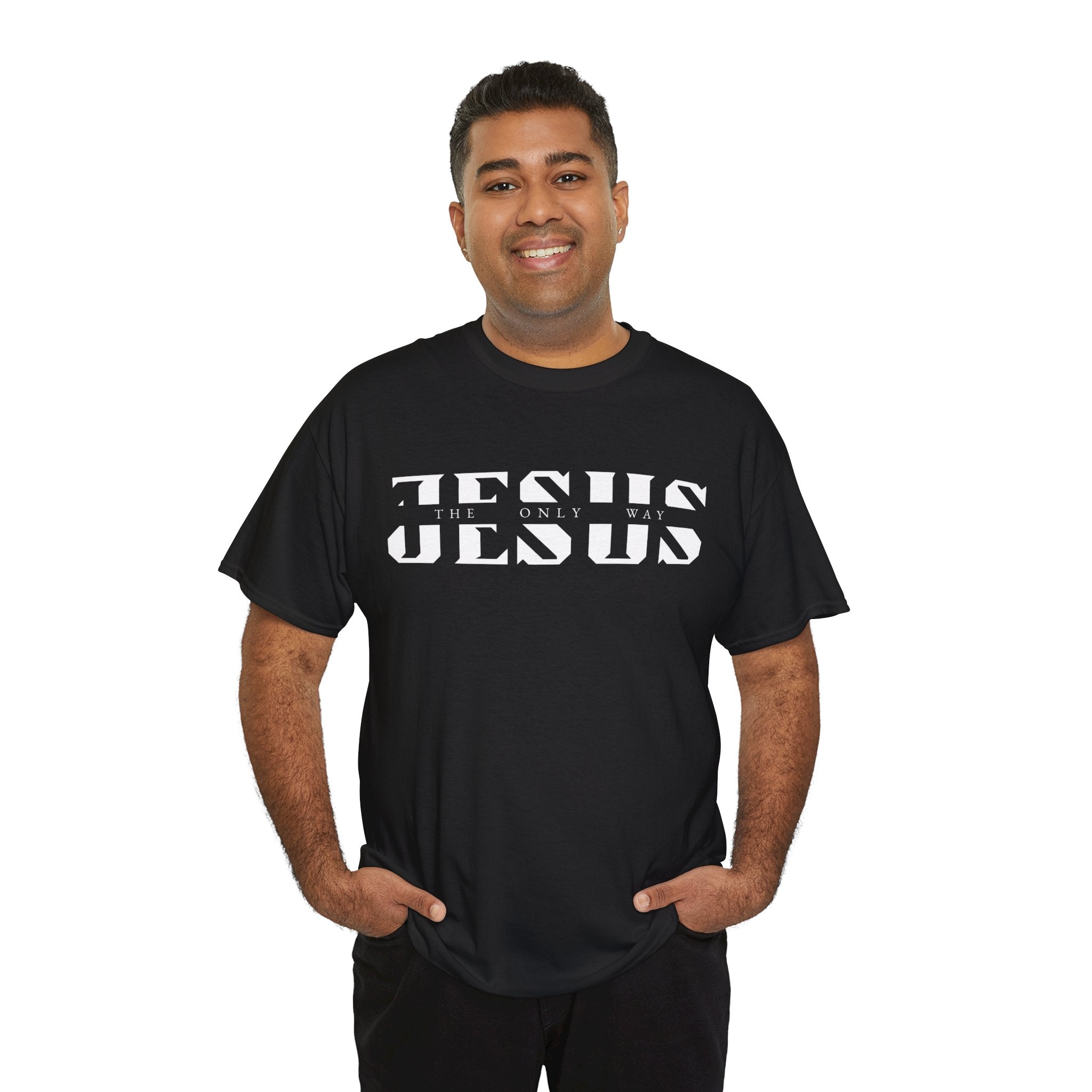 Faith-Inspired Unisex Tee - 'Jesus: The Only Way'