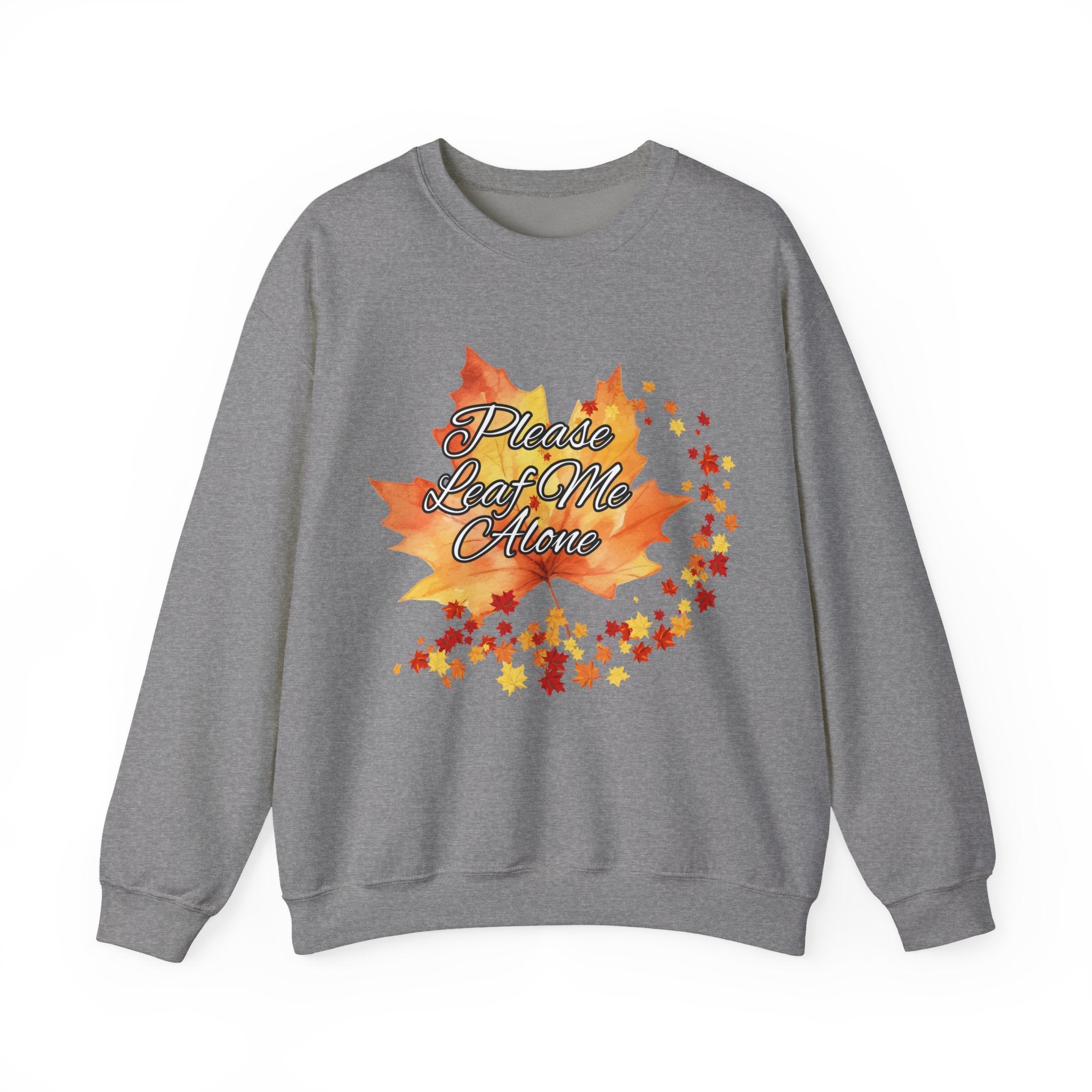 Fall Vibes Sweatshirt, Please Leave Me Alone Crewneck, Autumn Fashion, Cozy Fall Apparel, Gift for Introverts