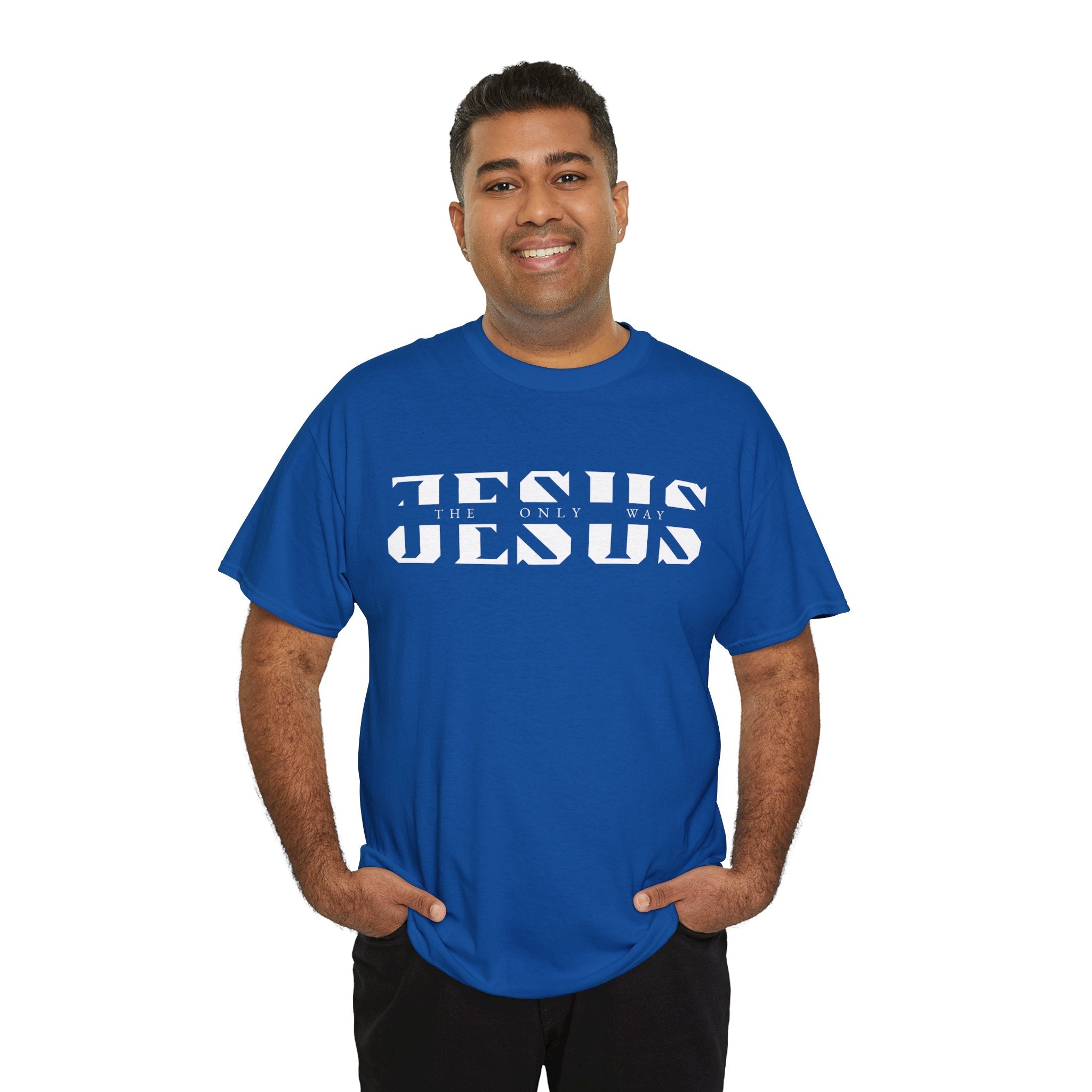 Faith-Inspired Unisex Tee - 'Jesus: The Only Way'