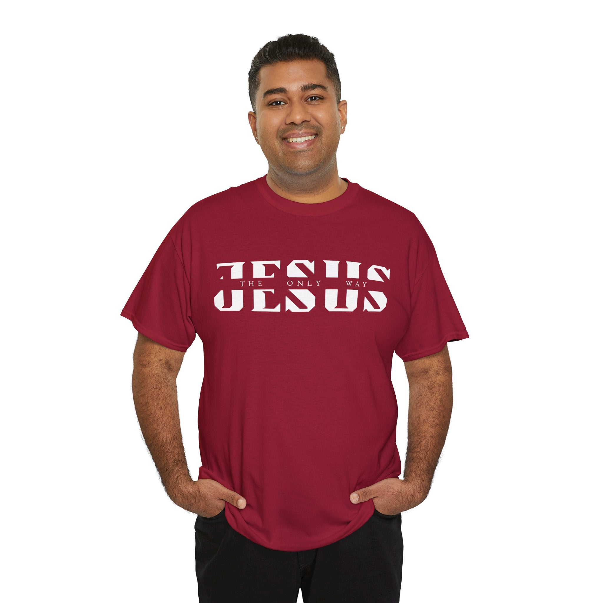 Faith-Inspired Unisex Tee - 'Jesus: The Only Way'