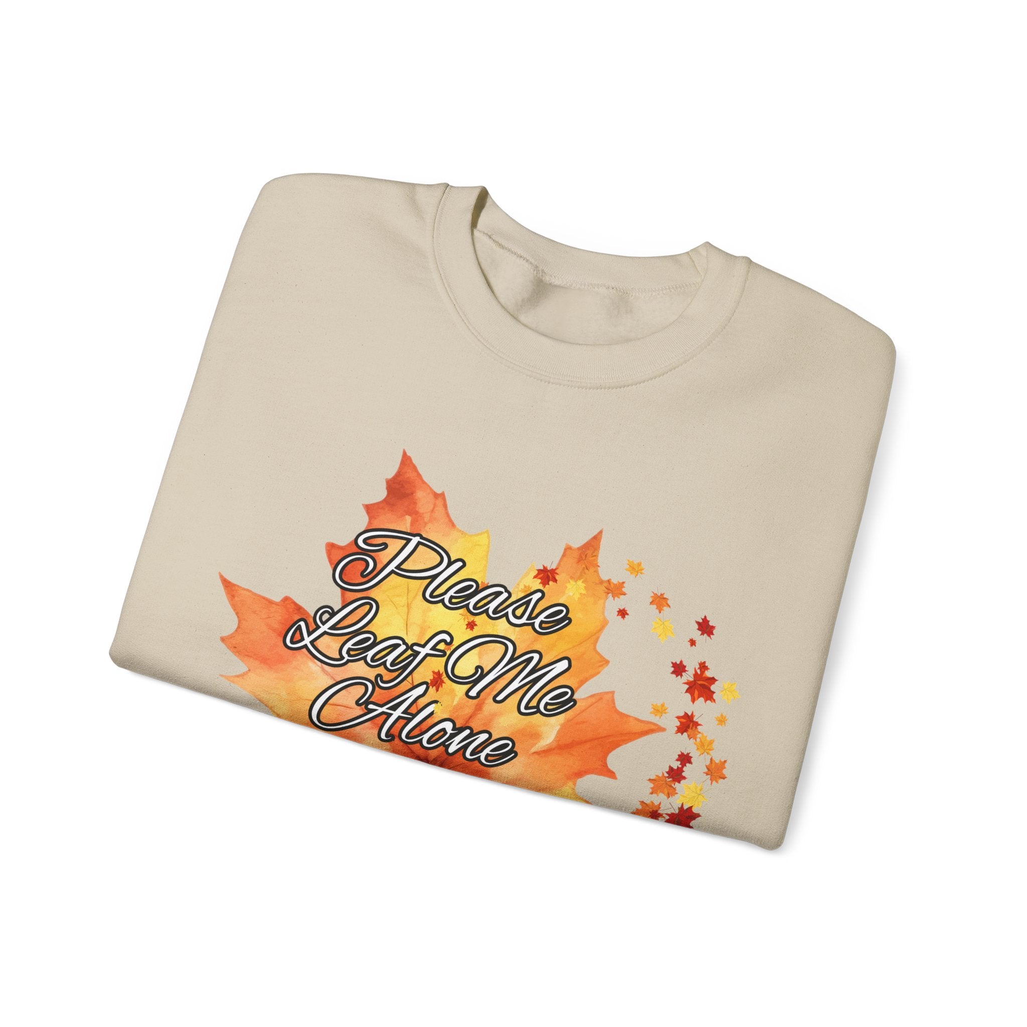 Fall Vibes Sweatshirt, Please Leave Me Alone Crewneck, Autumn Fashion, Cozy Fall Apparel, Gift for Introverts