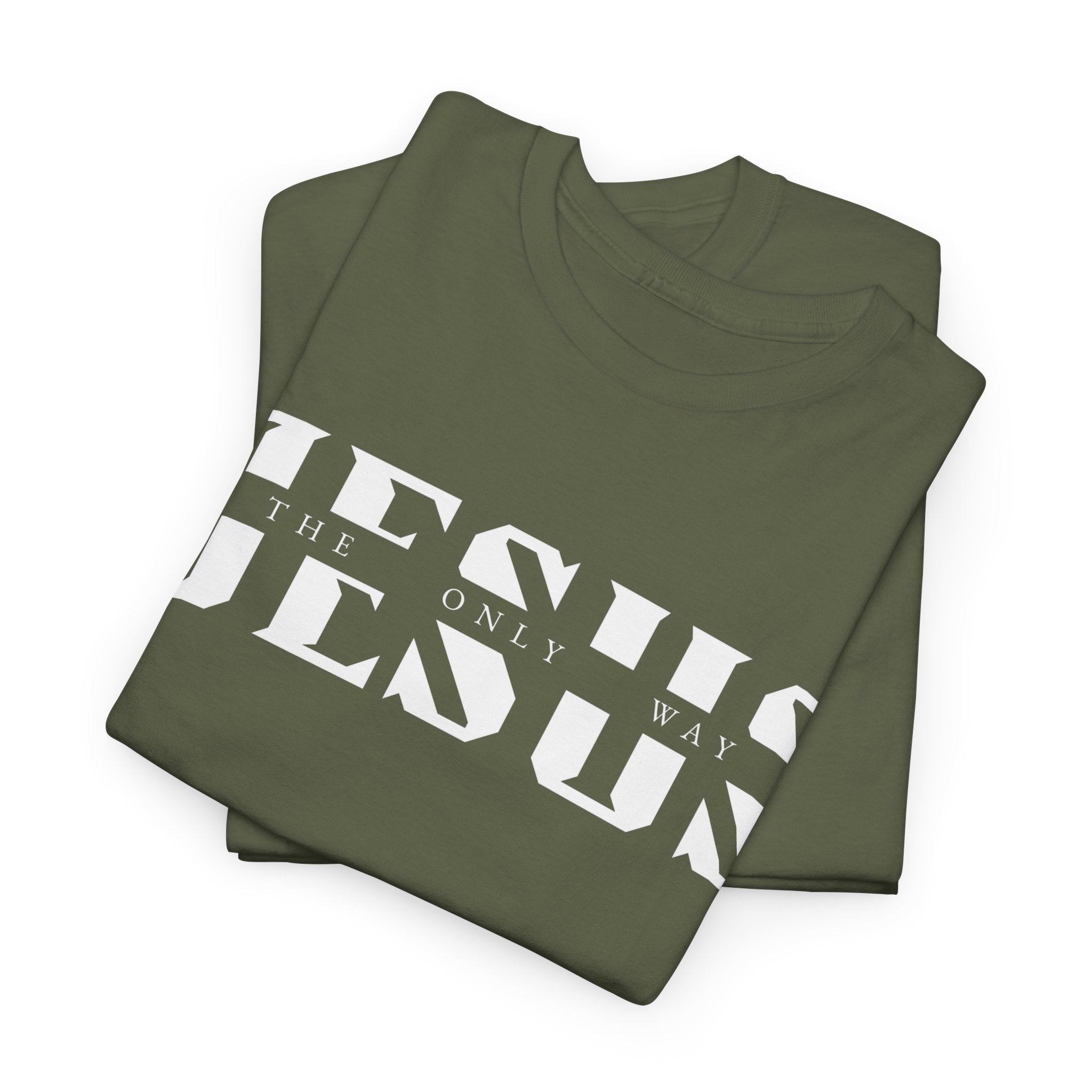 Faith-Inspired Unisex Tee - 'Jesus: The Only Way'