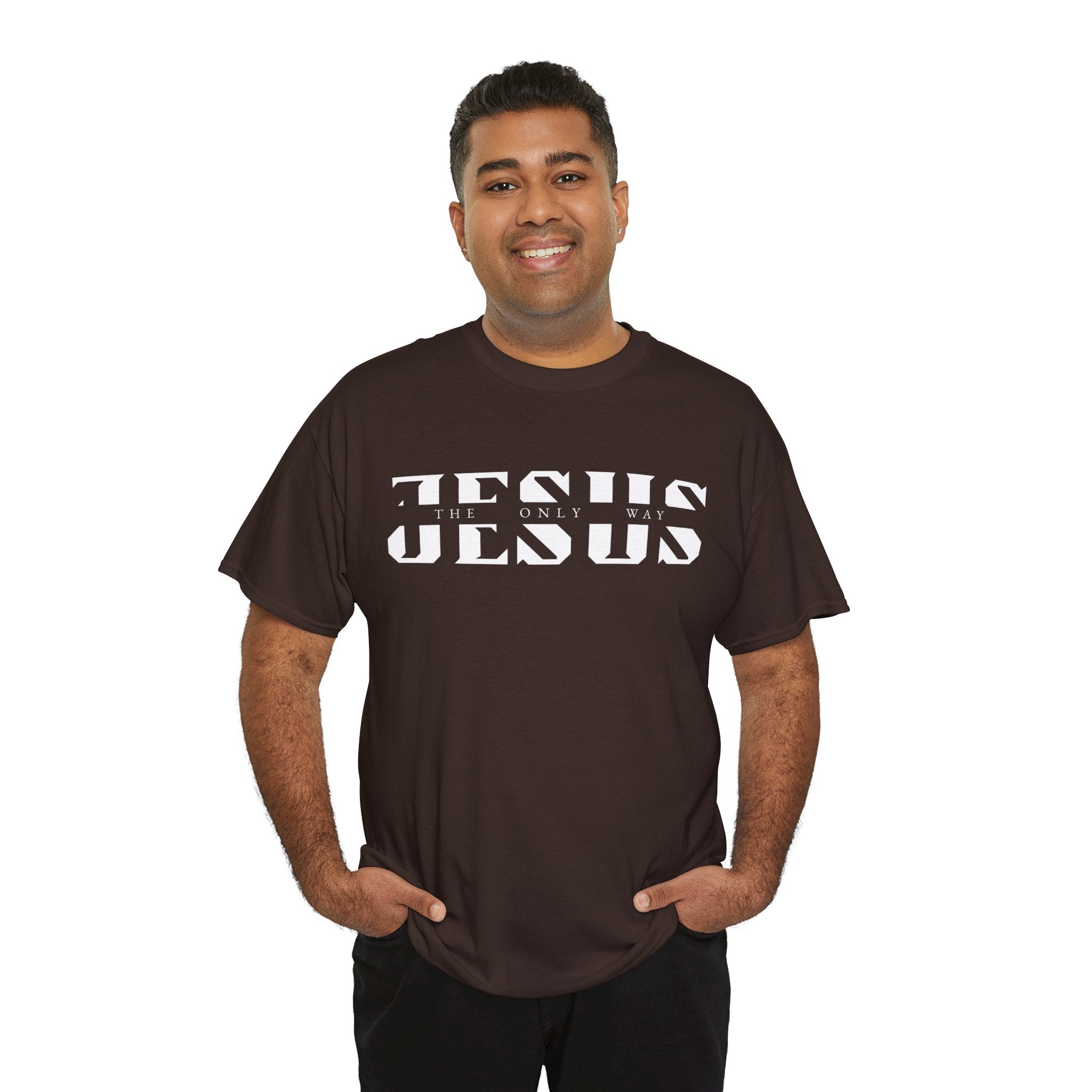 Faith-Inspired Unisex Tee - 'Jesus: The Only Way'
