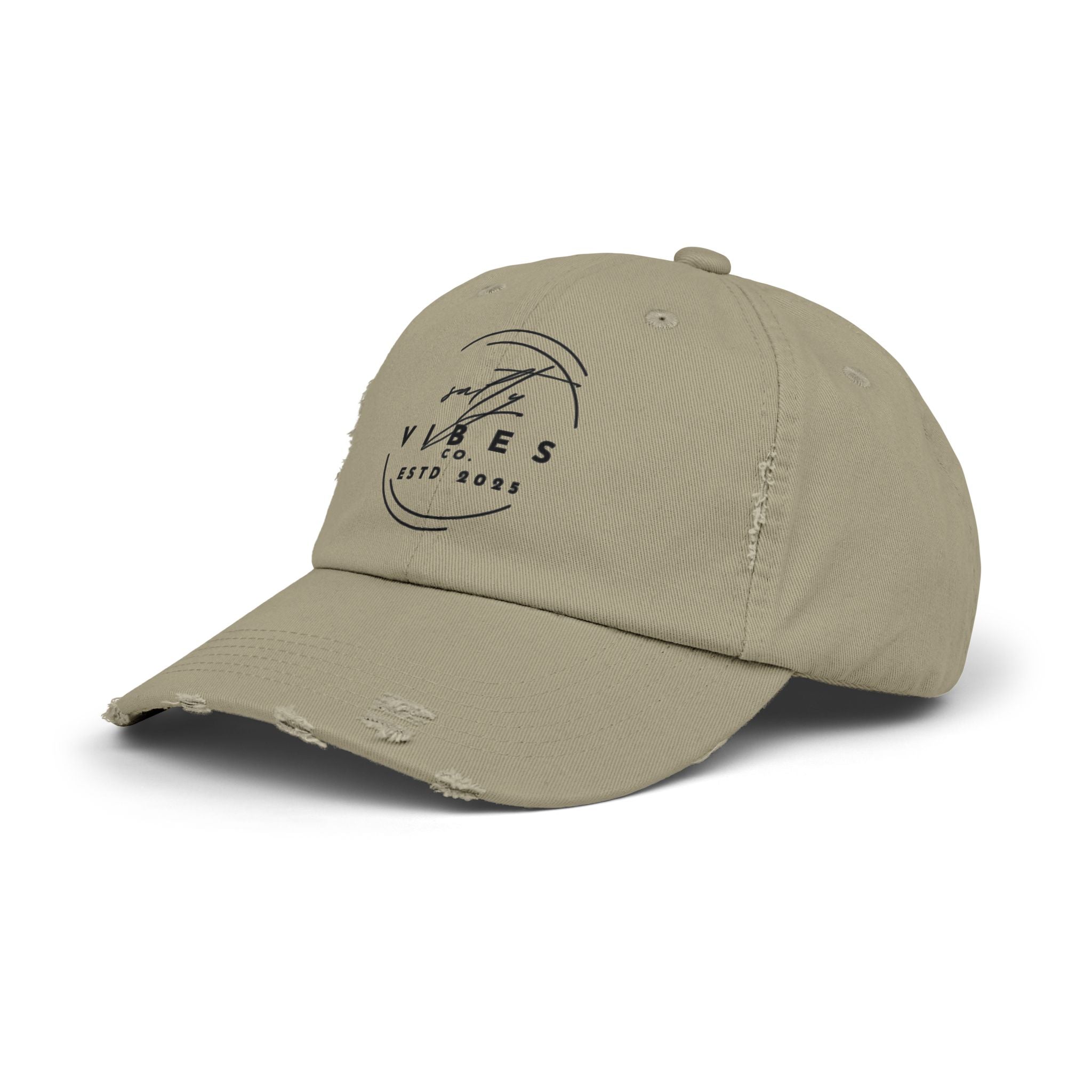 Distressed Salty Vibes Co Cap