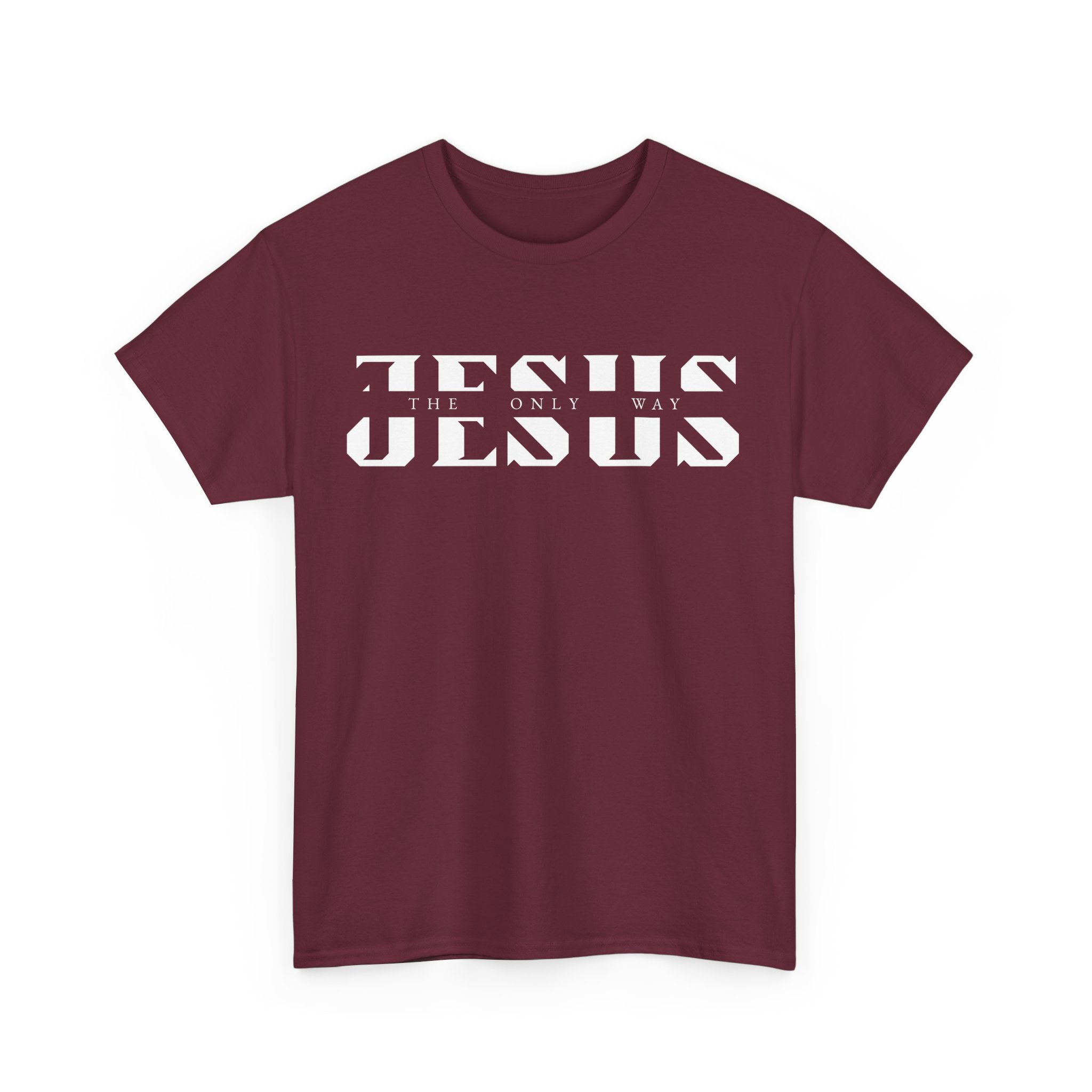 Faith-Inspired Unisex Tee - 'Jesus: The Only Way'