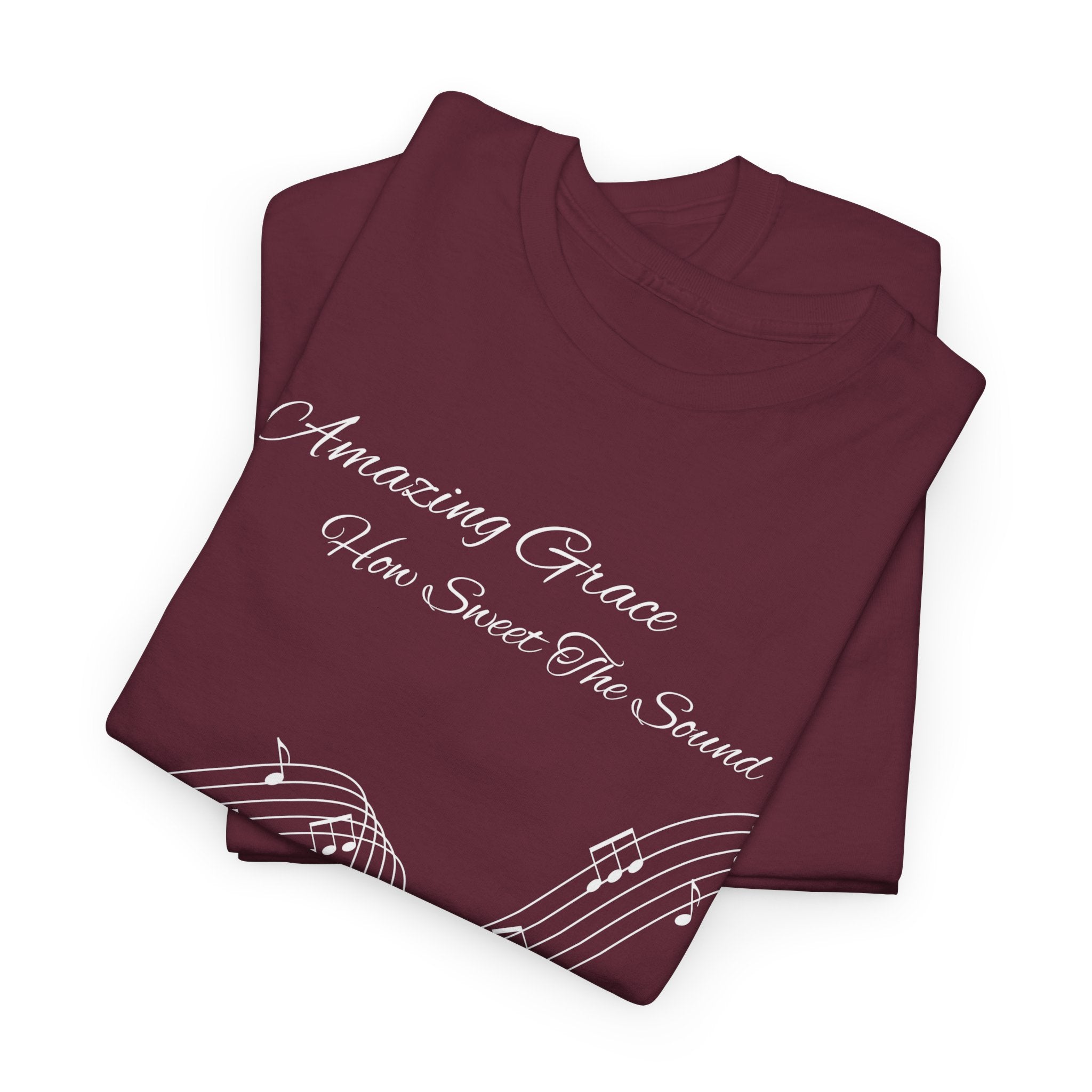 Music Lover's Unisex Tee - Amazing Grace Design, Perfect Gift for Musicians, Casual Wear, Music Event Shirt, Piano Lovers Top