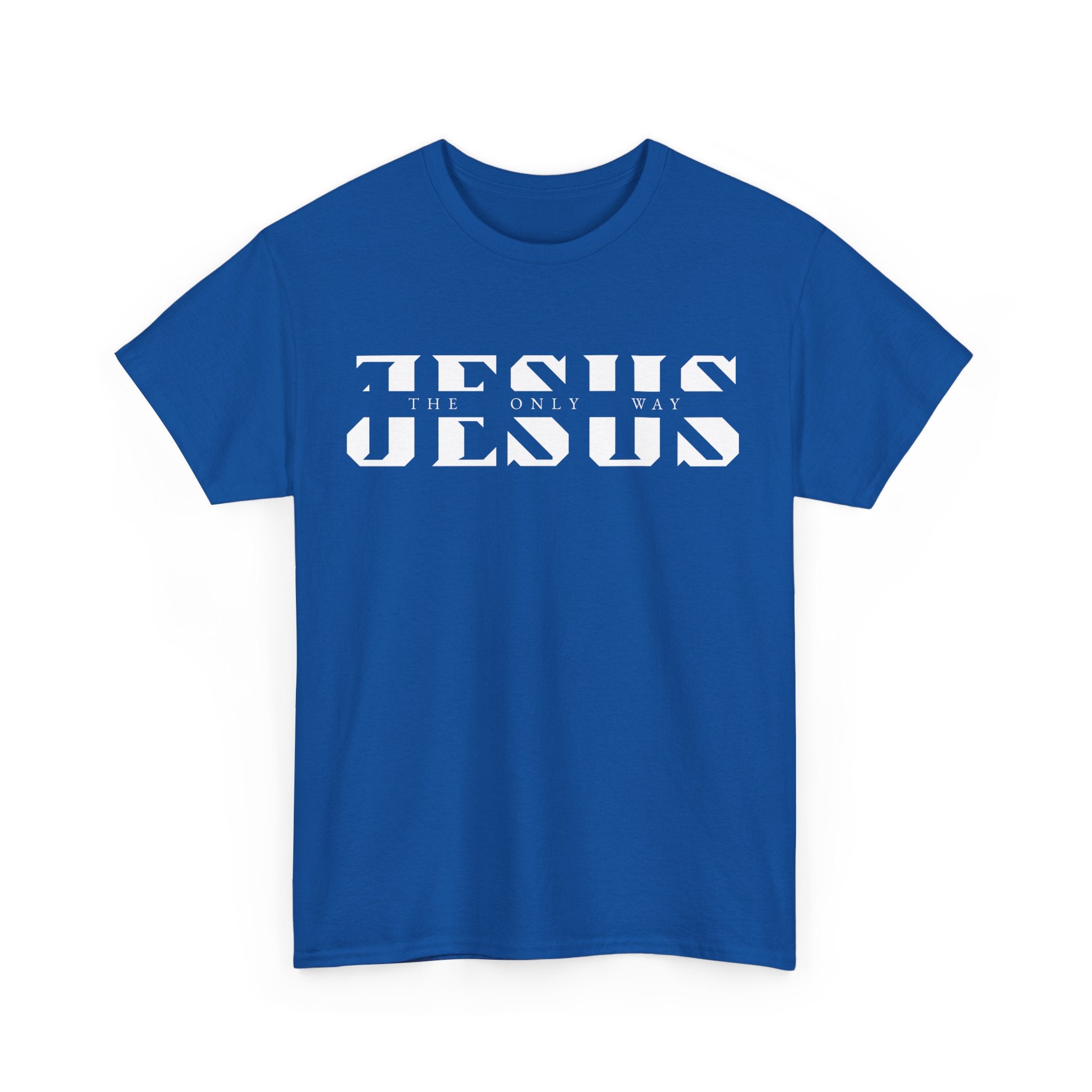Faith-Inspired Unisex Tee - 'Jesus: The Only Way'