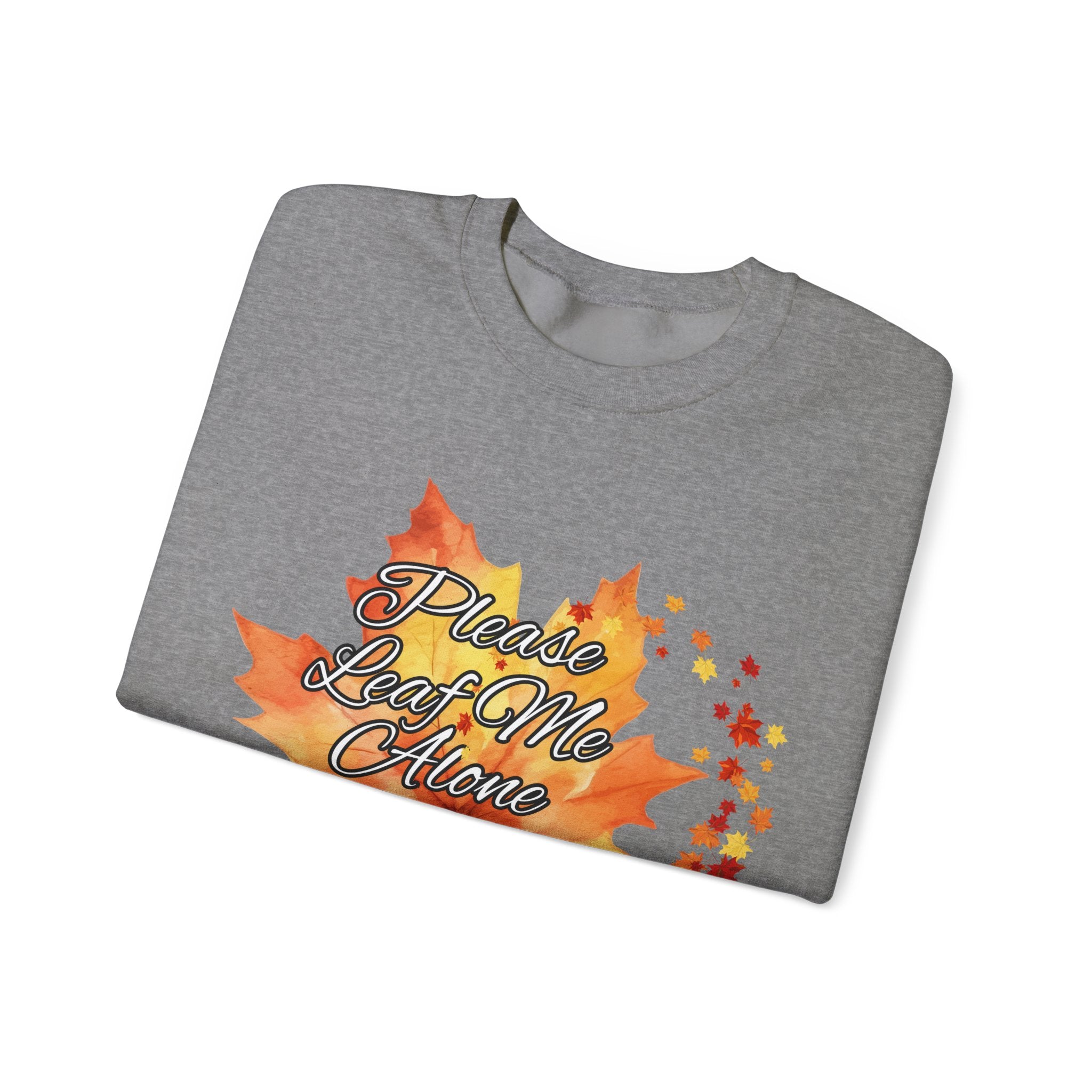 Fall Vibes Sweatshirt, Please Leave Me Alone Crewneck, Autumn Fashion, Cozy Fall Apparel, Gift for Introverts