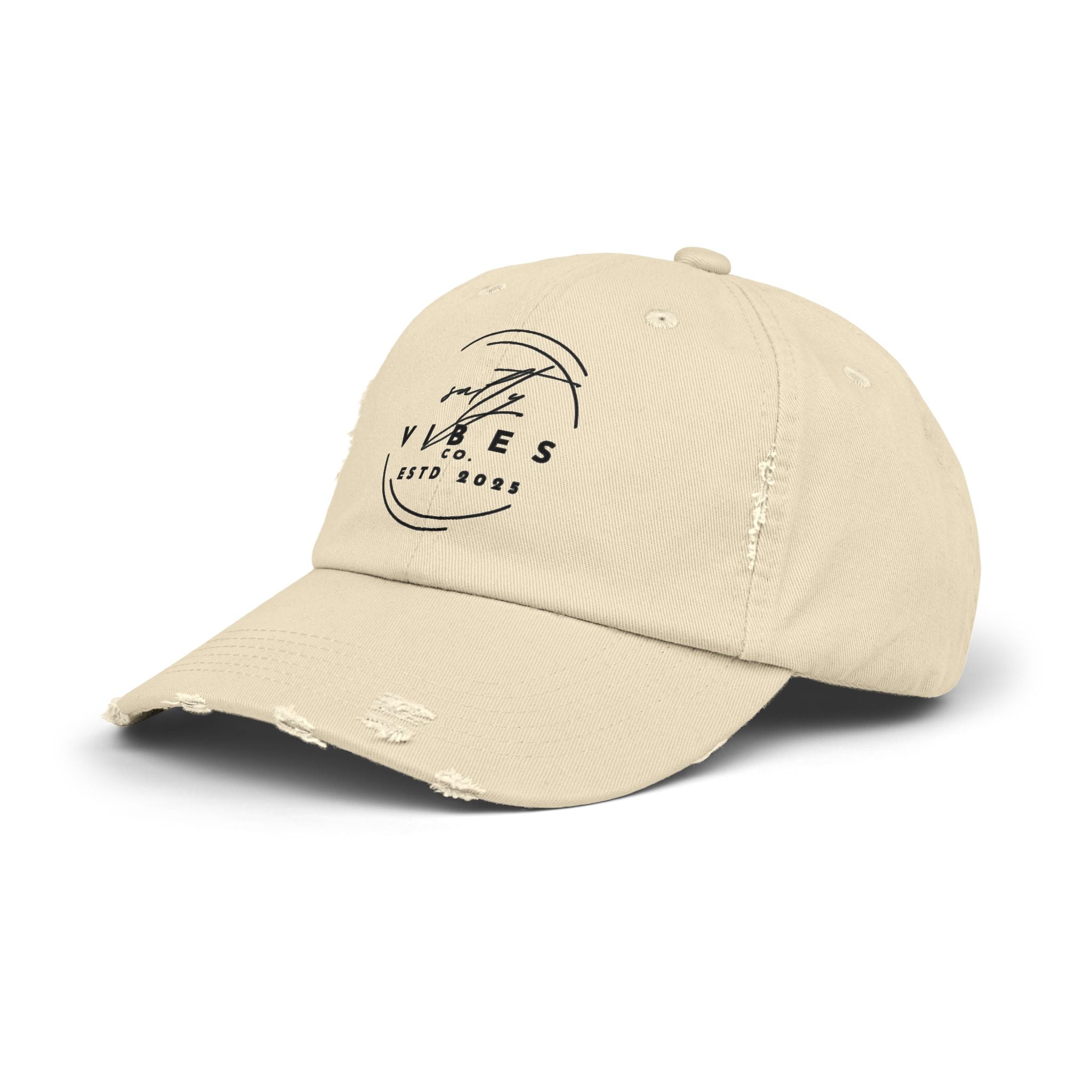 Distressed Salty Vibes Co Cap