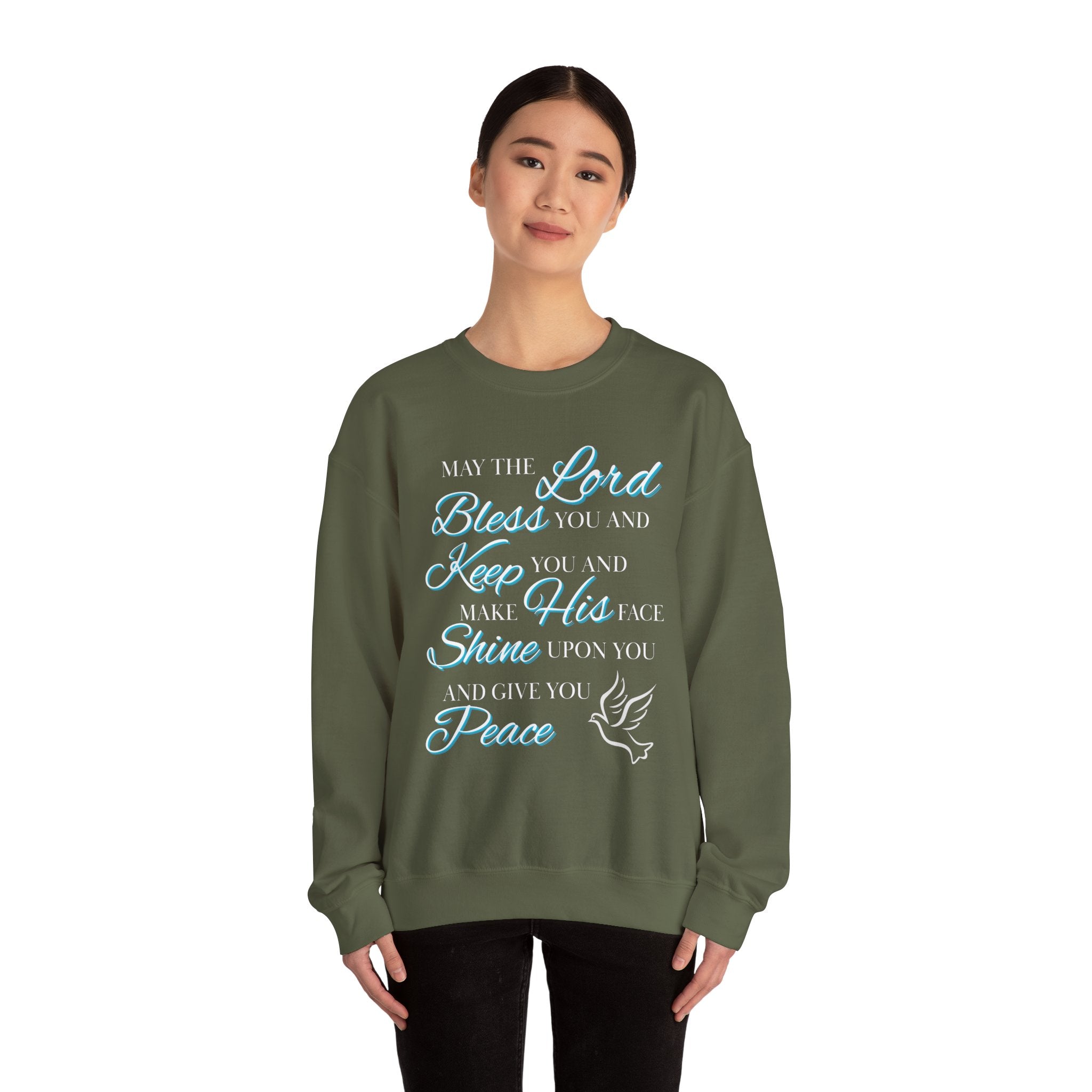 May The Lord Bless You And Keep You Crewneck Sweatshirt