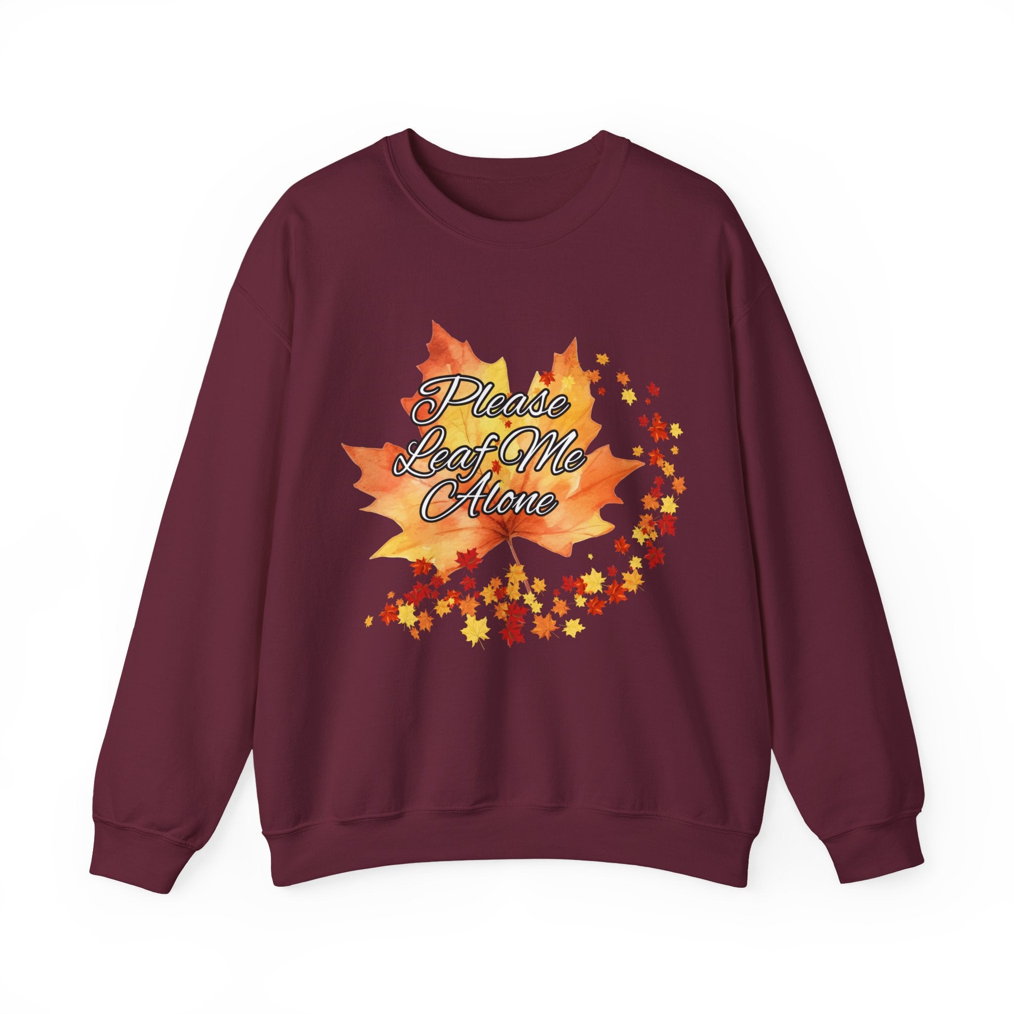 Fall Vibes Sweatshirt, Please Leave Me Alone Crewneck, Autumn Fashion, Cozy Fall Apparel, Gift for Introverts
