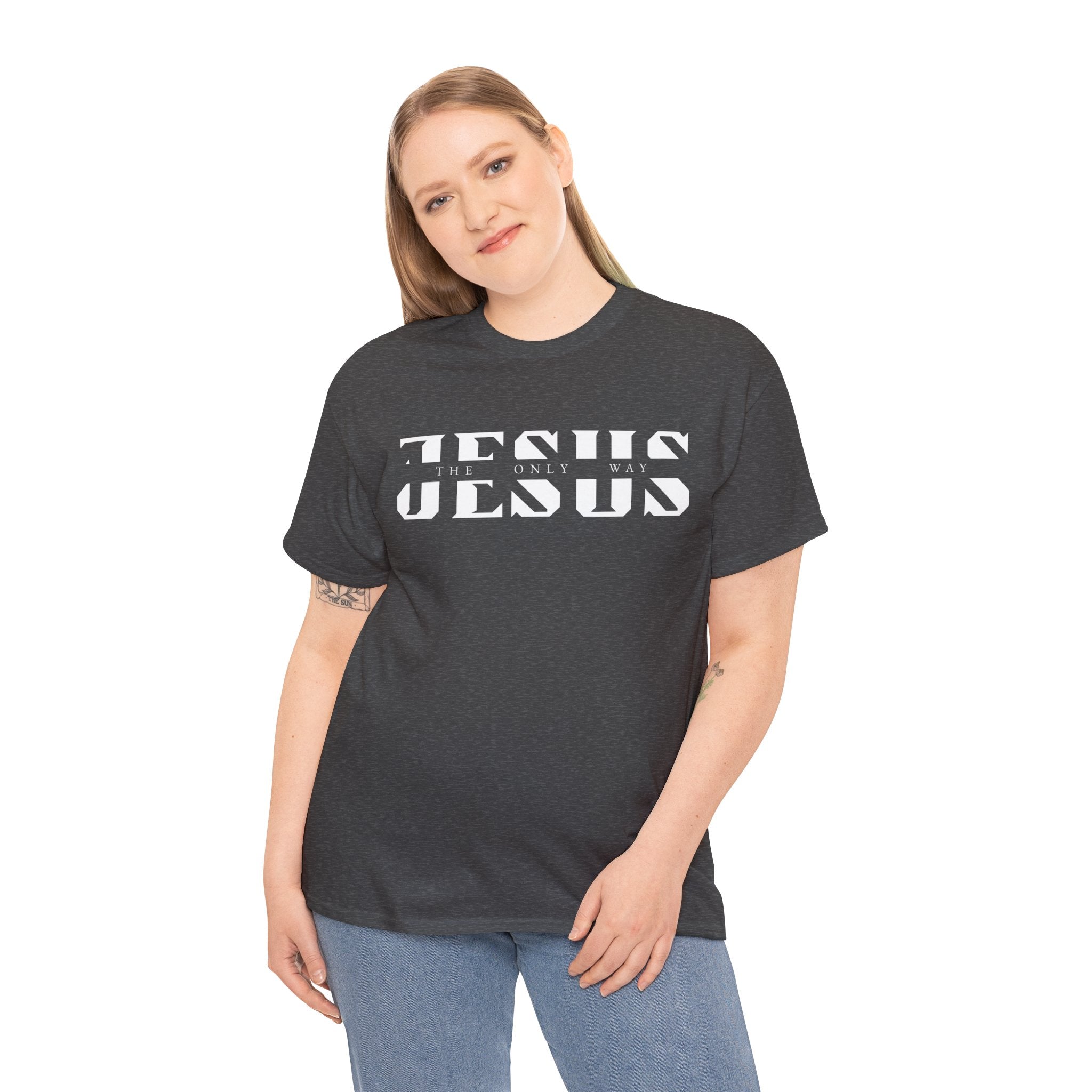 Faith-Inspired Unisex Tee - 'Jesus: The Only Way'