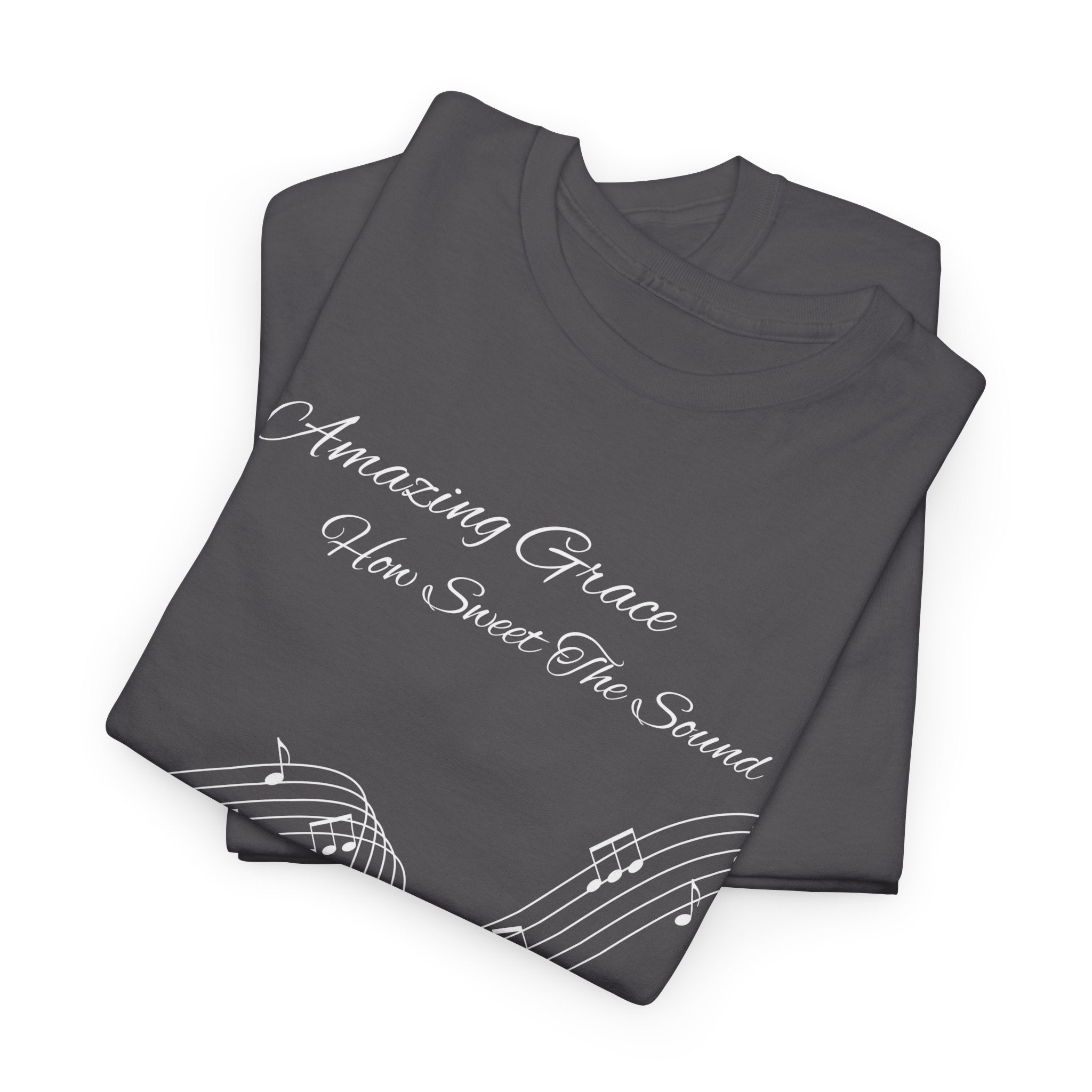 Music Lover's Unisex Tee - Amazing Grace Design, Perfect Gift for Musicians, Casual Wear, Music Event Shirt, Piano Lovers Top