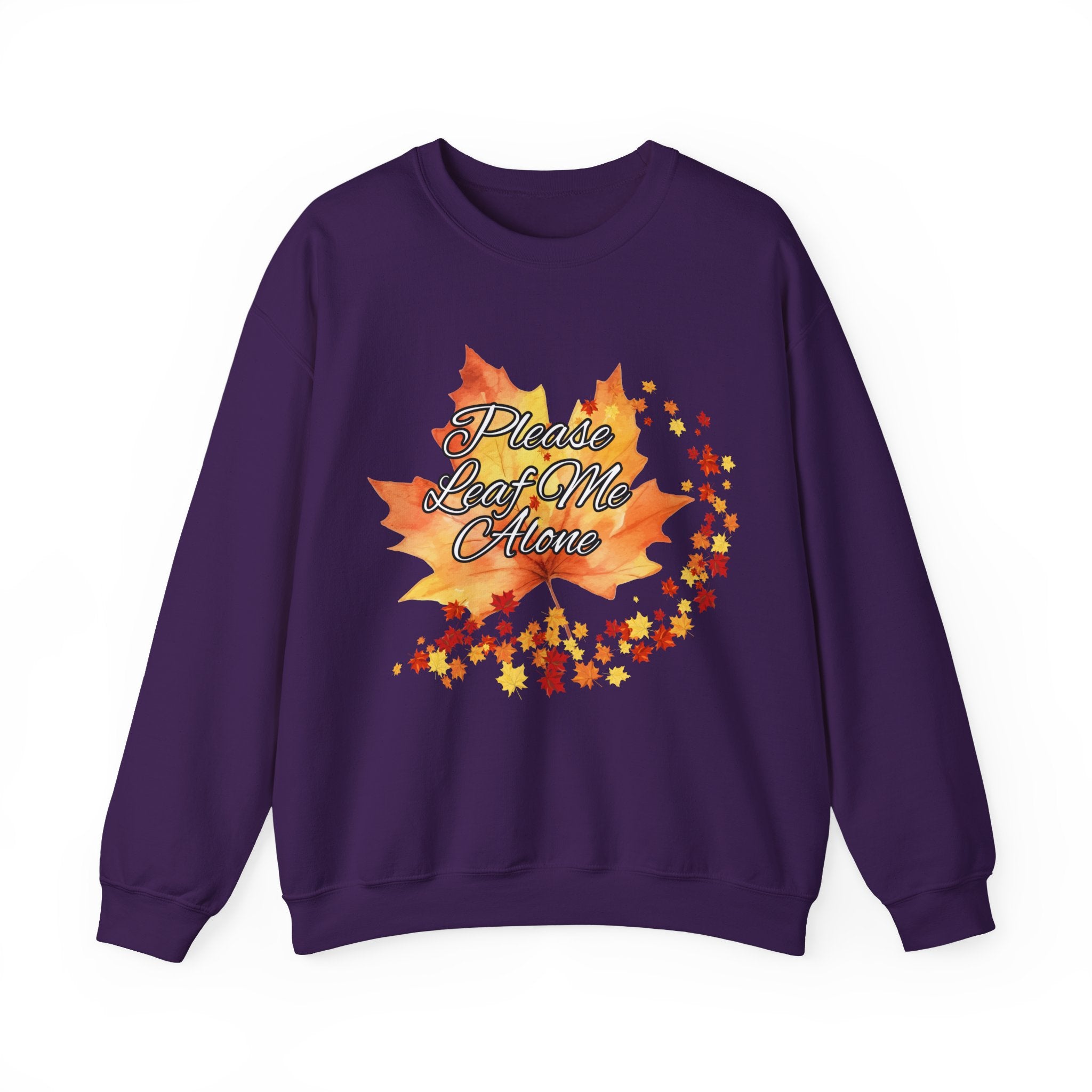 Fall Vibes Sweatshirt, Please Leave Me Alone Crewneck, Autumn Fashion, Cozy Fall Apparel, Gift for Introverts