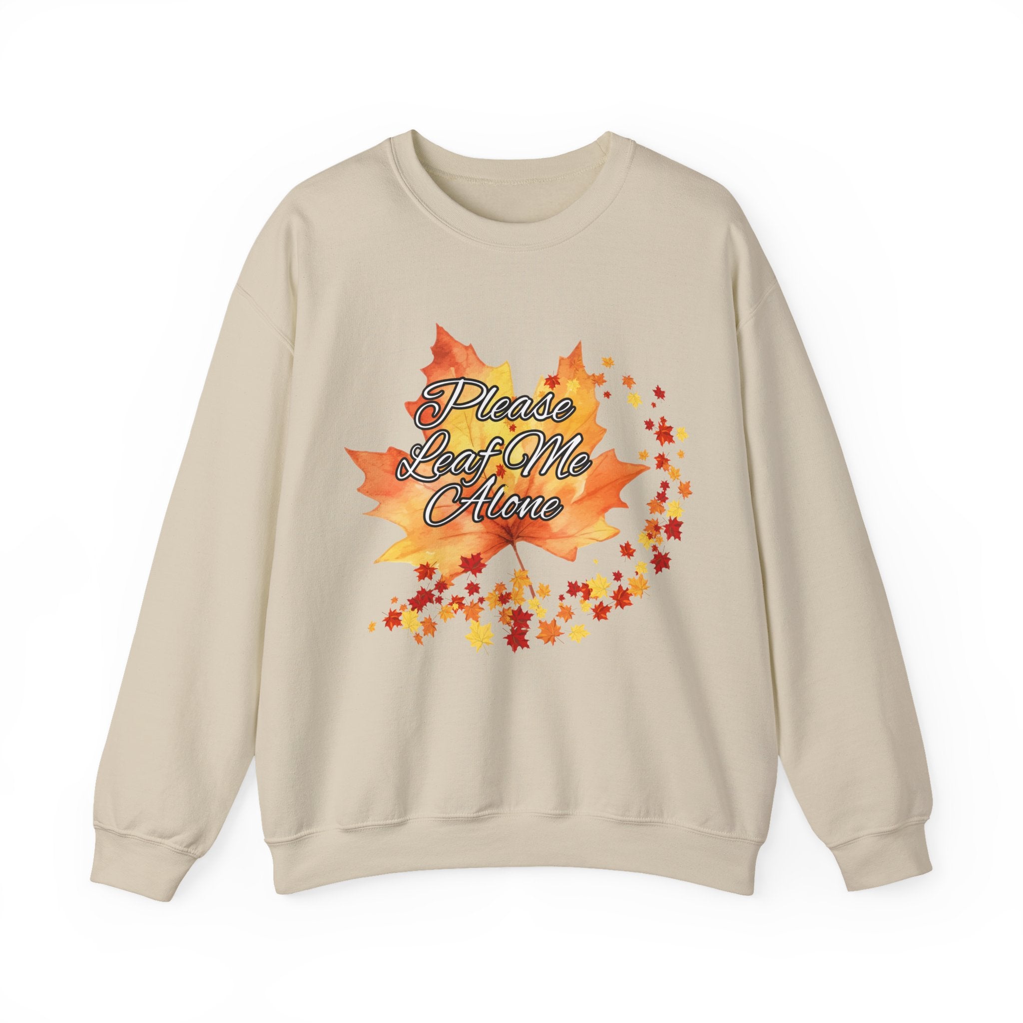 Fall Vibes Sweatshirt, Please Leave Me Alone Crewneck, Autumn Fashion, Cozy Fall Apparel, Gift for Introverts