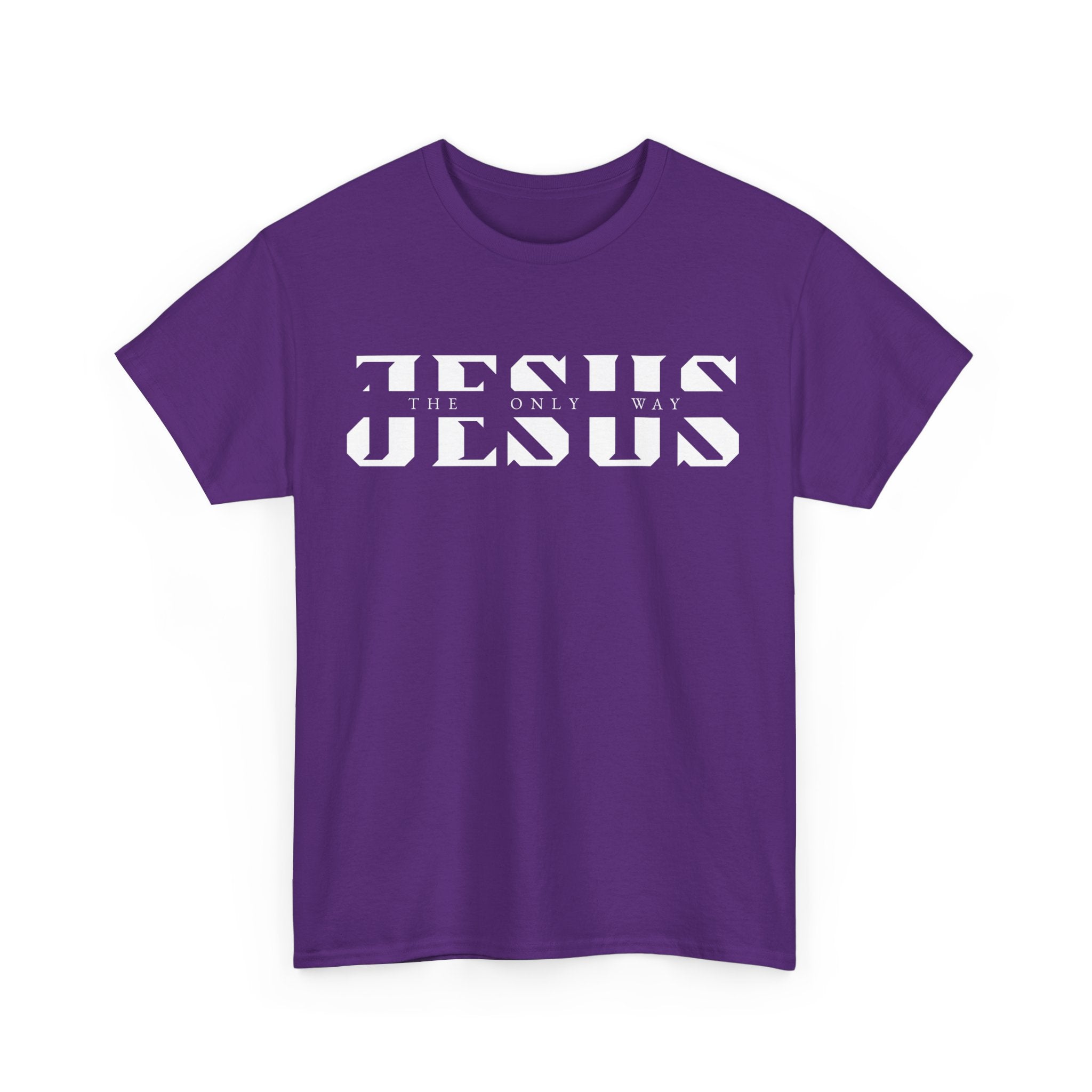 Faith-Inspired Unisex Tee - 'Jesus: The Only Way'