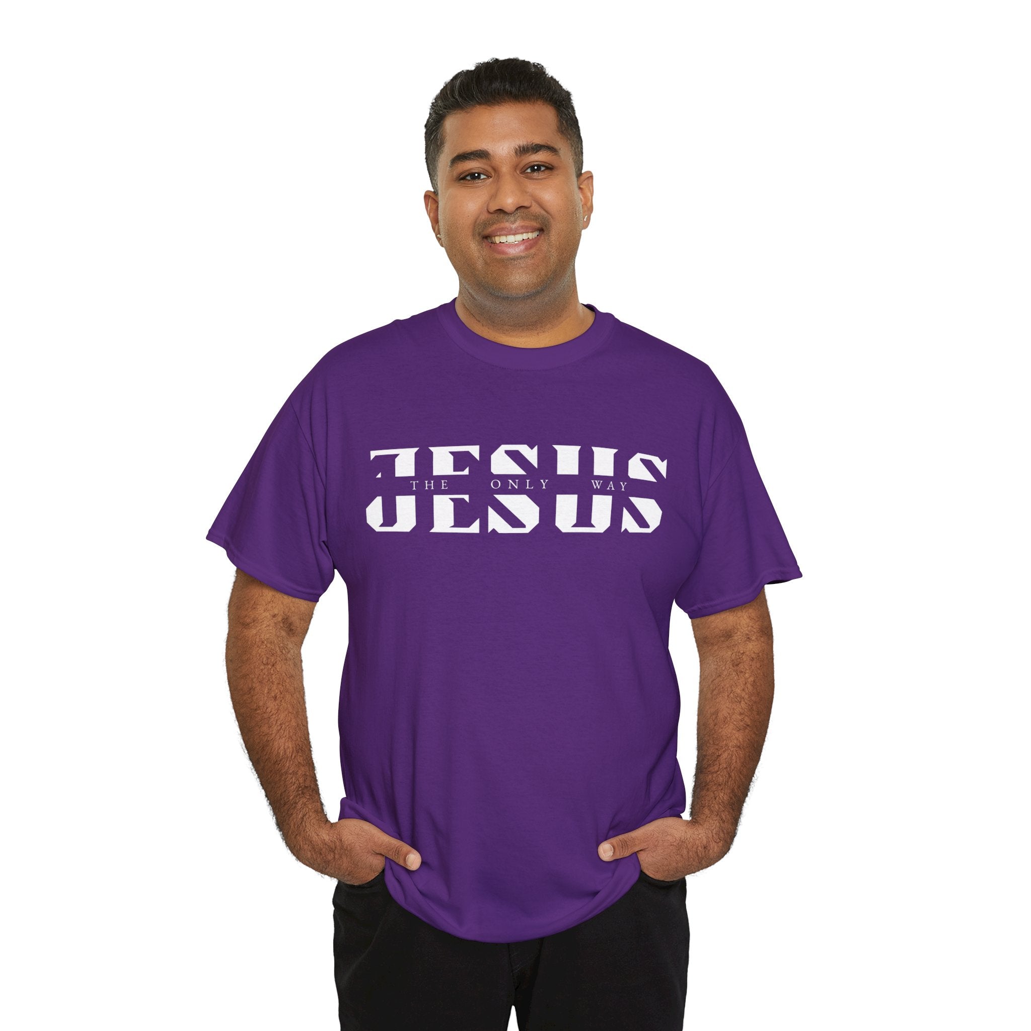 Faith-Inspired Unisex Tee - 'Jesus: The Only Way'