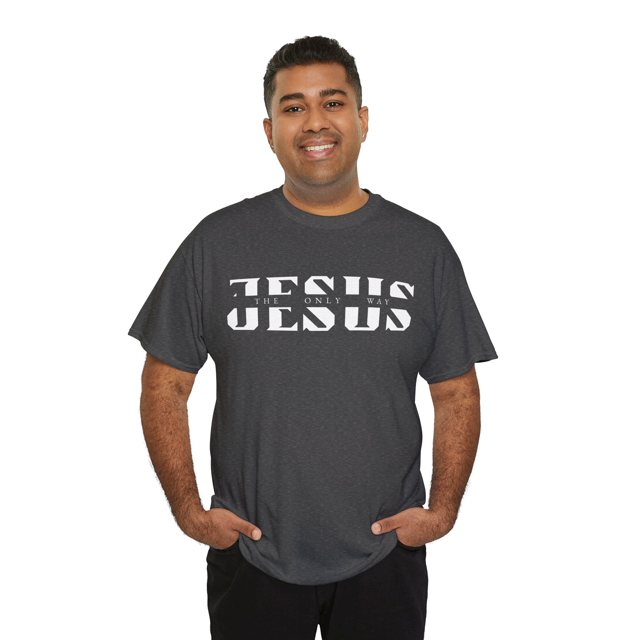 Faith-Inspired Unisex Tee - 'Jesus: The Only Way'