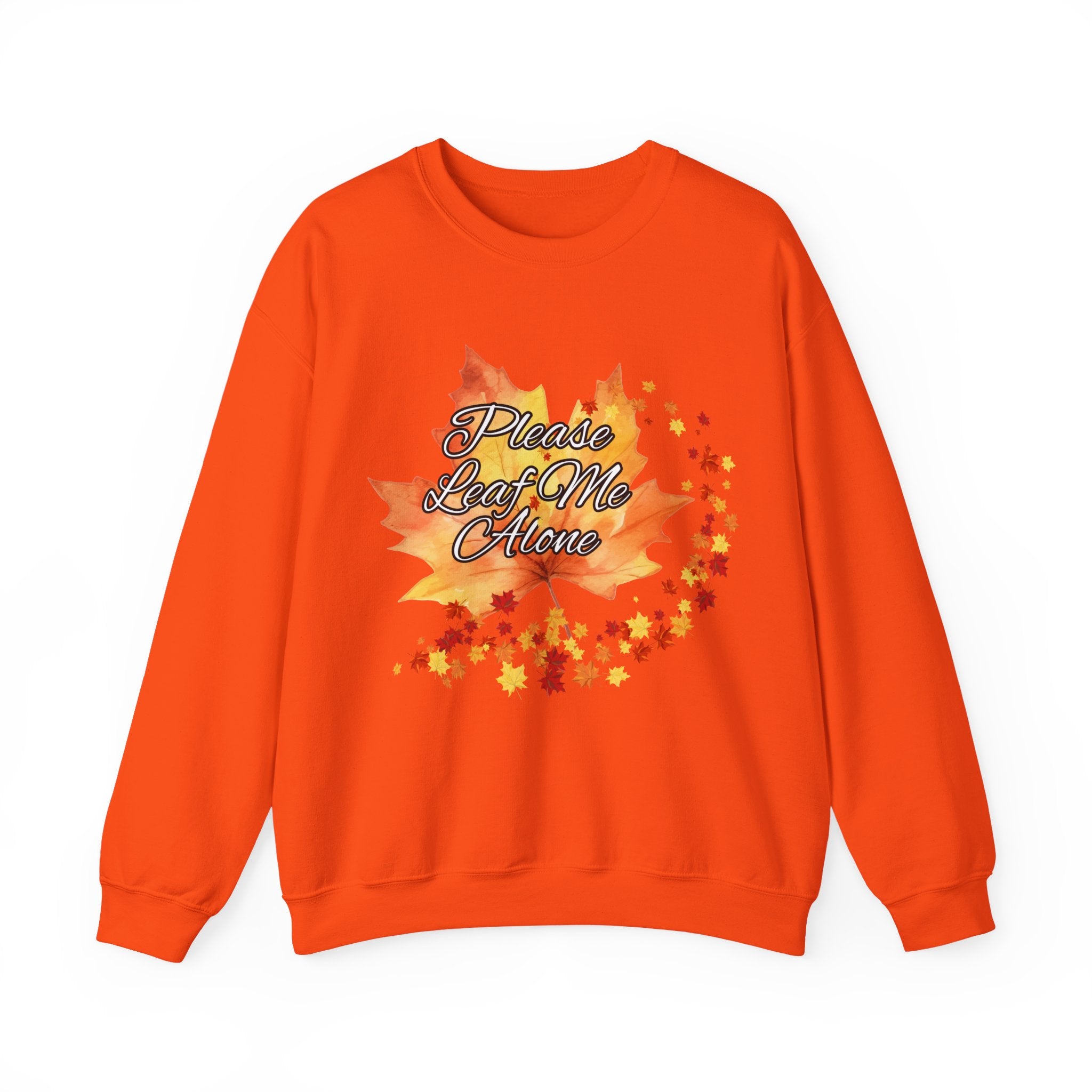 Fall Vibes Sweatshirt, Please Leave Me Alone Crewneck, Autumn Fashion, Cozy Fall Apparel, Gift for Introverts