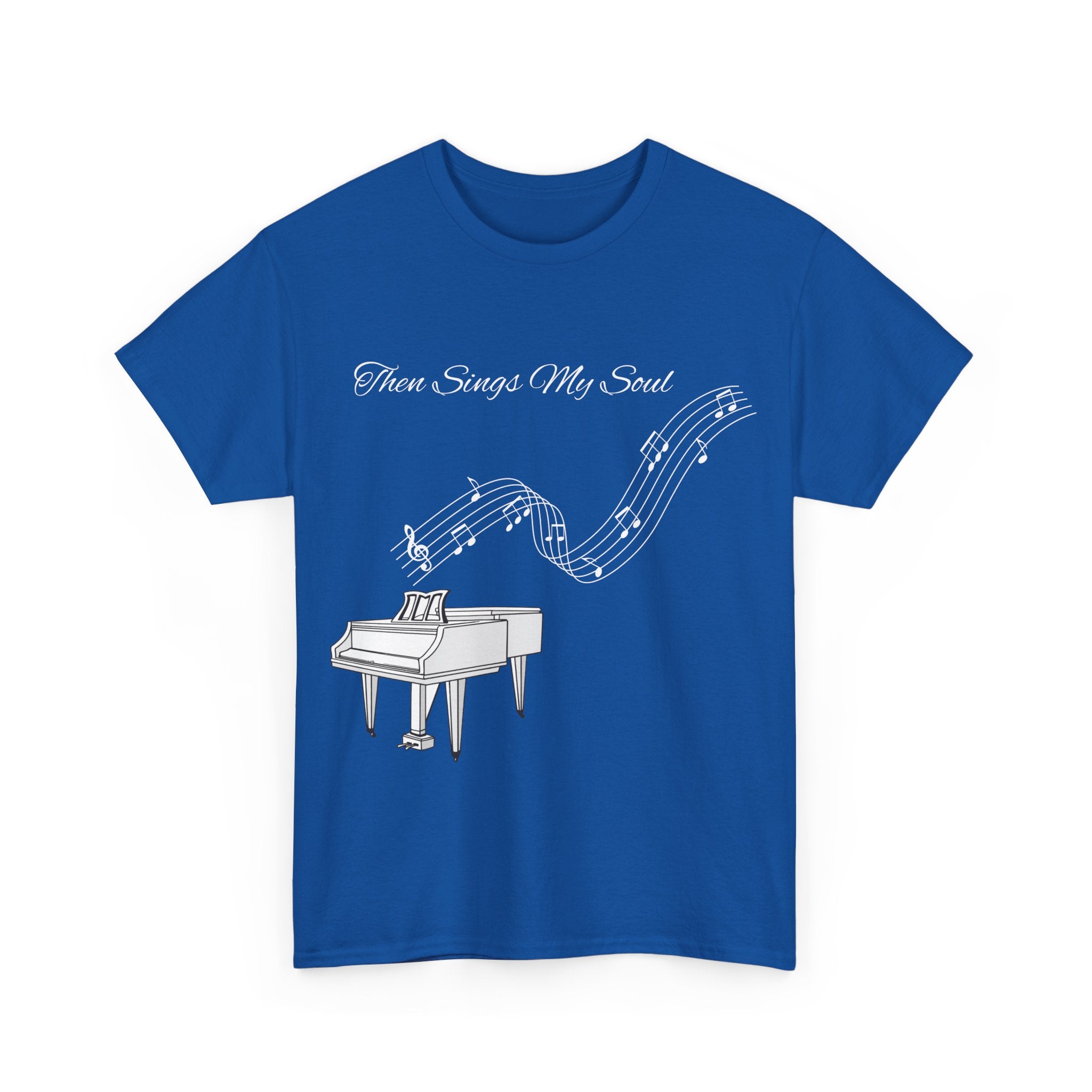 Melodic Soul Unisex Tee | Music Lover's Gift, Creative Expression, Casual Wear, Piano Art, Gift for Musicians