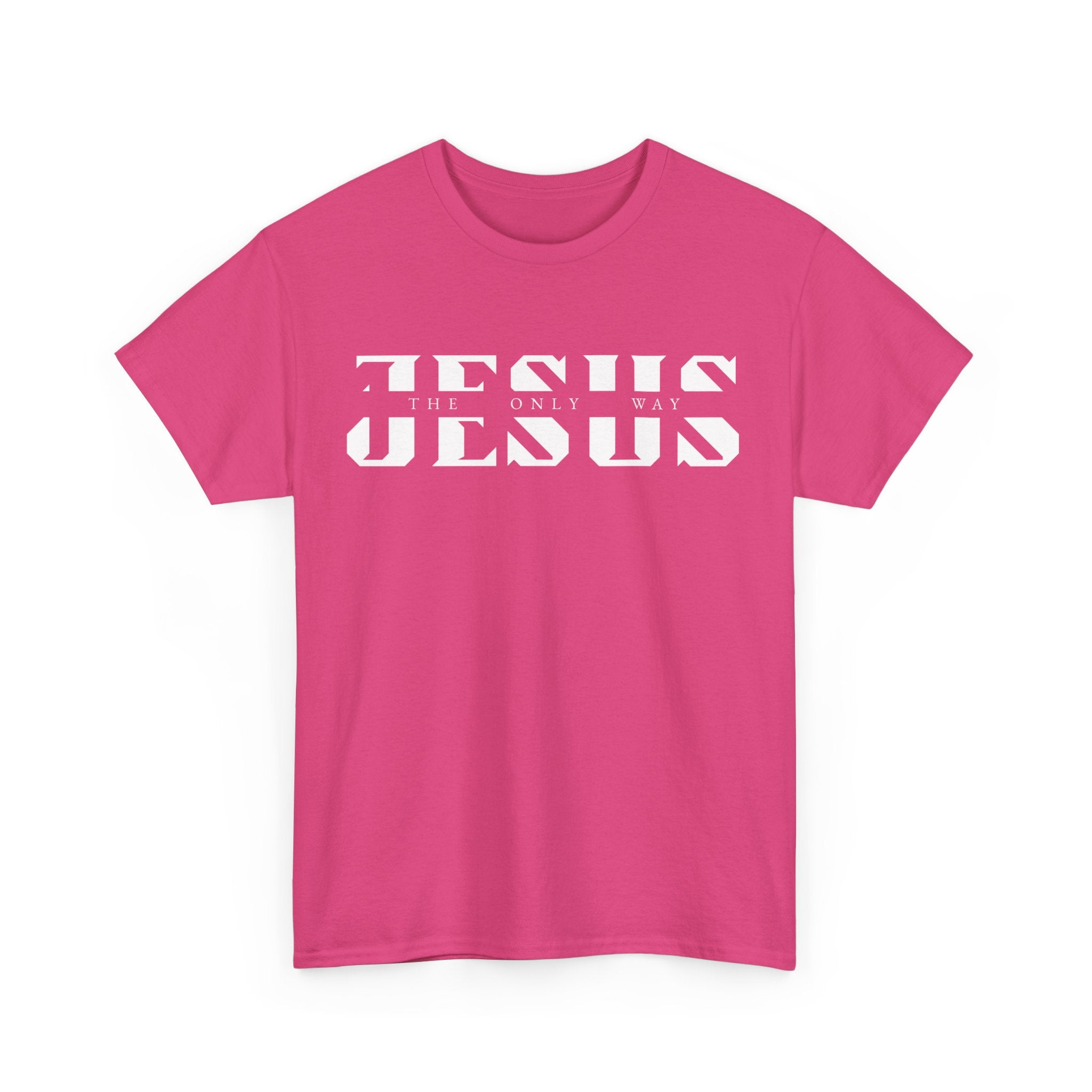 Faith-Inspired Unisex Tee - 'Jesus: The Only Way'