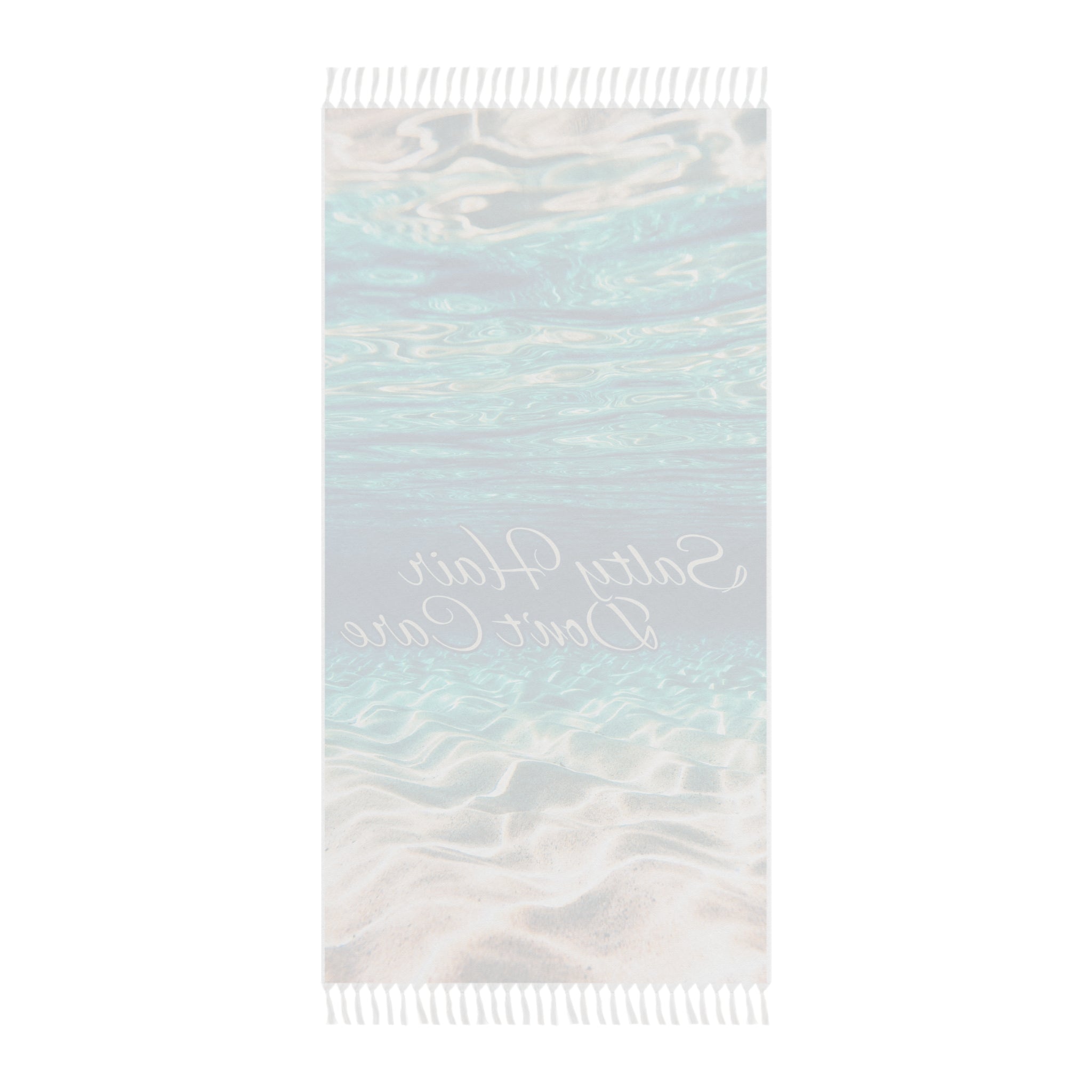 Boho Beach Towel - Salty Hair Don't Care, Summer Essentials, Beach Lover Gift, Vacation Accessory, Poolside Fun, Coastal Decor
