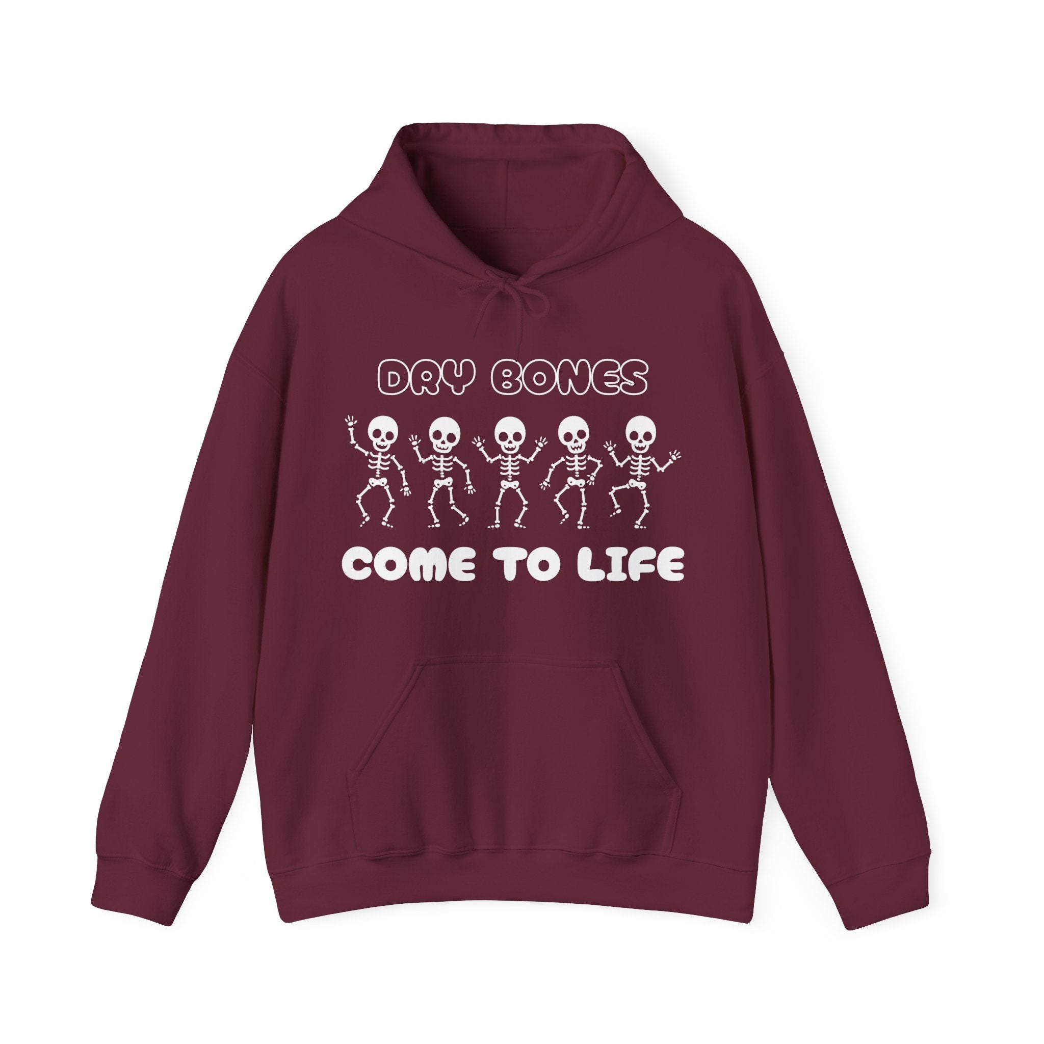 Dry Bones Come To Life Hoodie - Halloween Sweater, Unisex Pullover, Cozy Gift, Party Wear, Plus Size Available