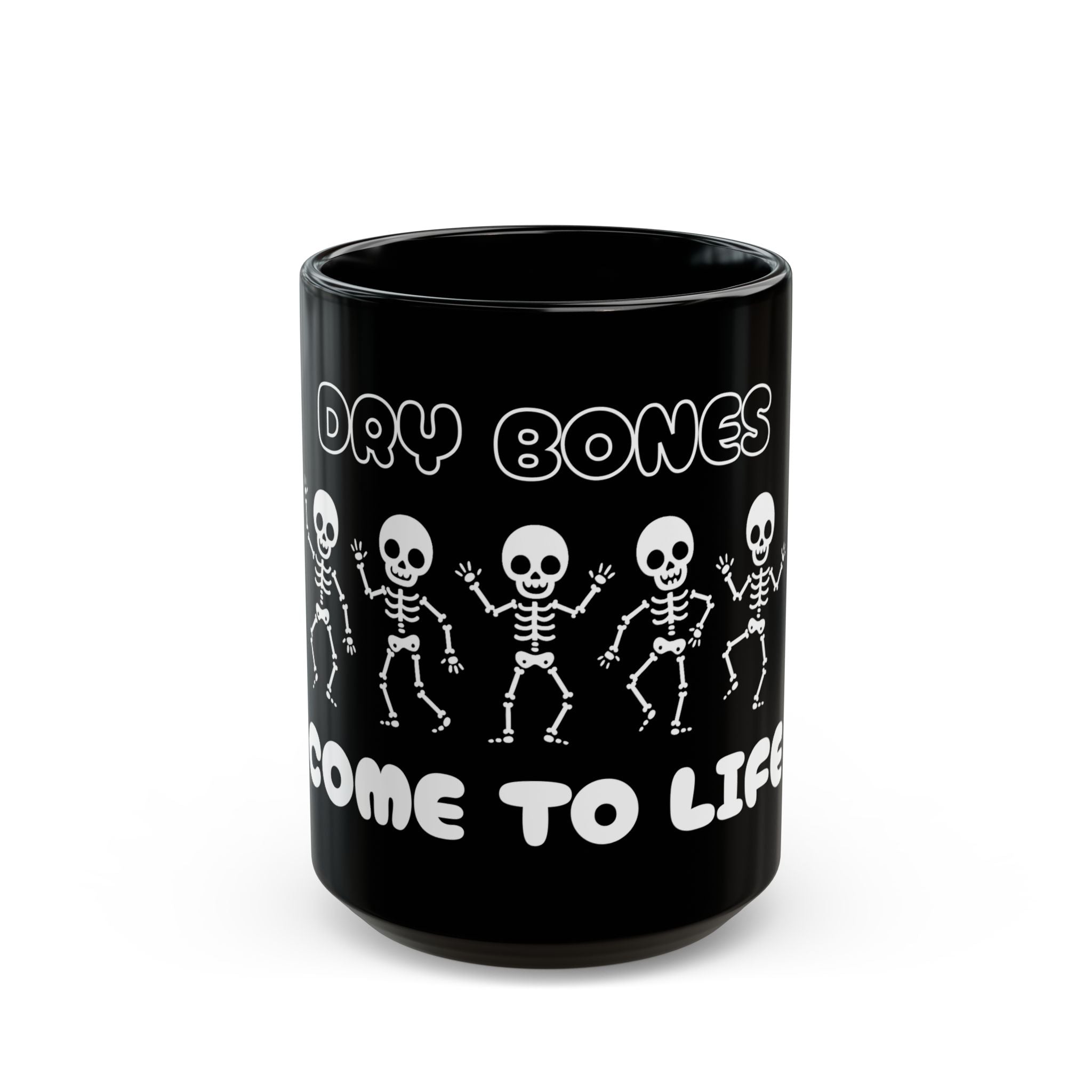 Dry Bones Mug - Fun Halloween Coffee Cup - Gift for Halloween Lovers, Spooky Decor, Party