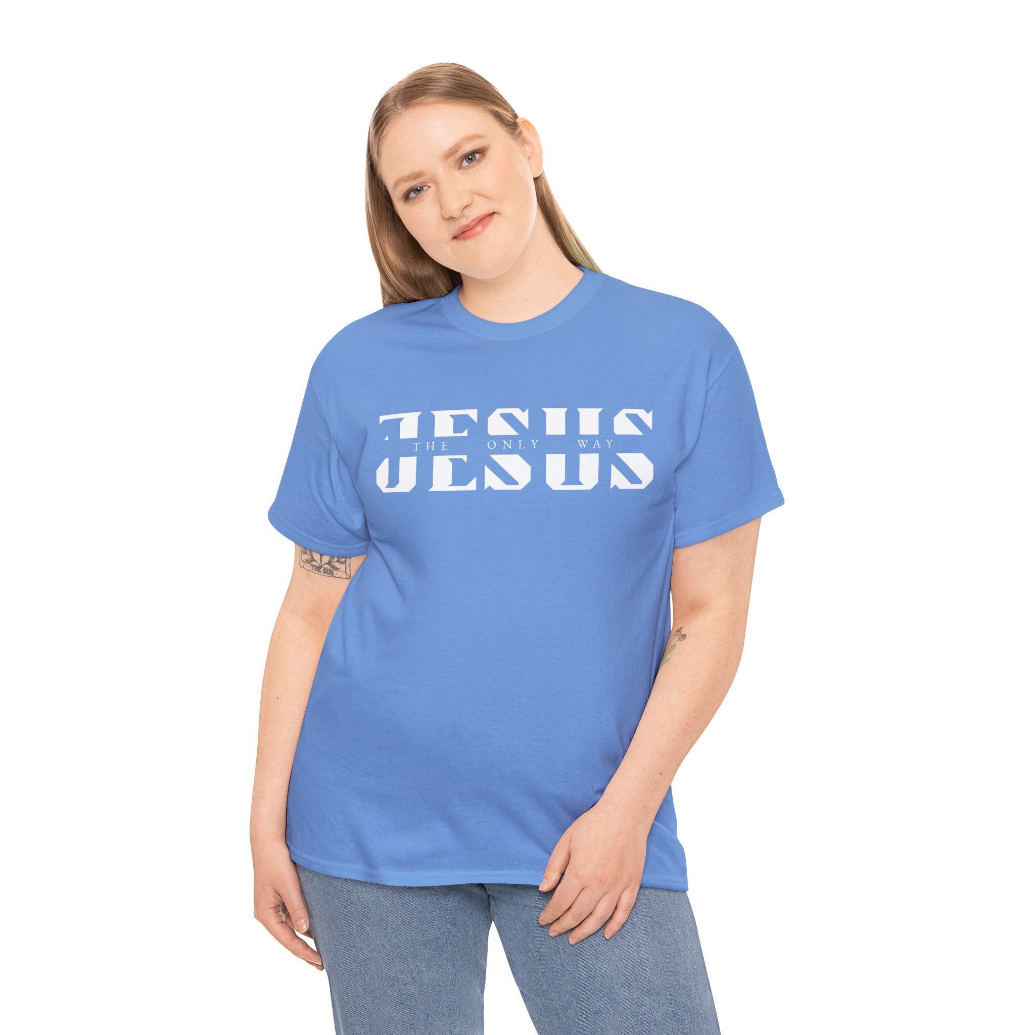 Faith-Inspired Unisex Tee - 'Jesus: The Only Way'