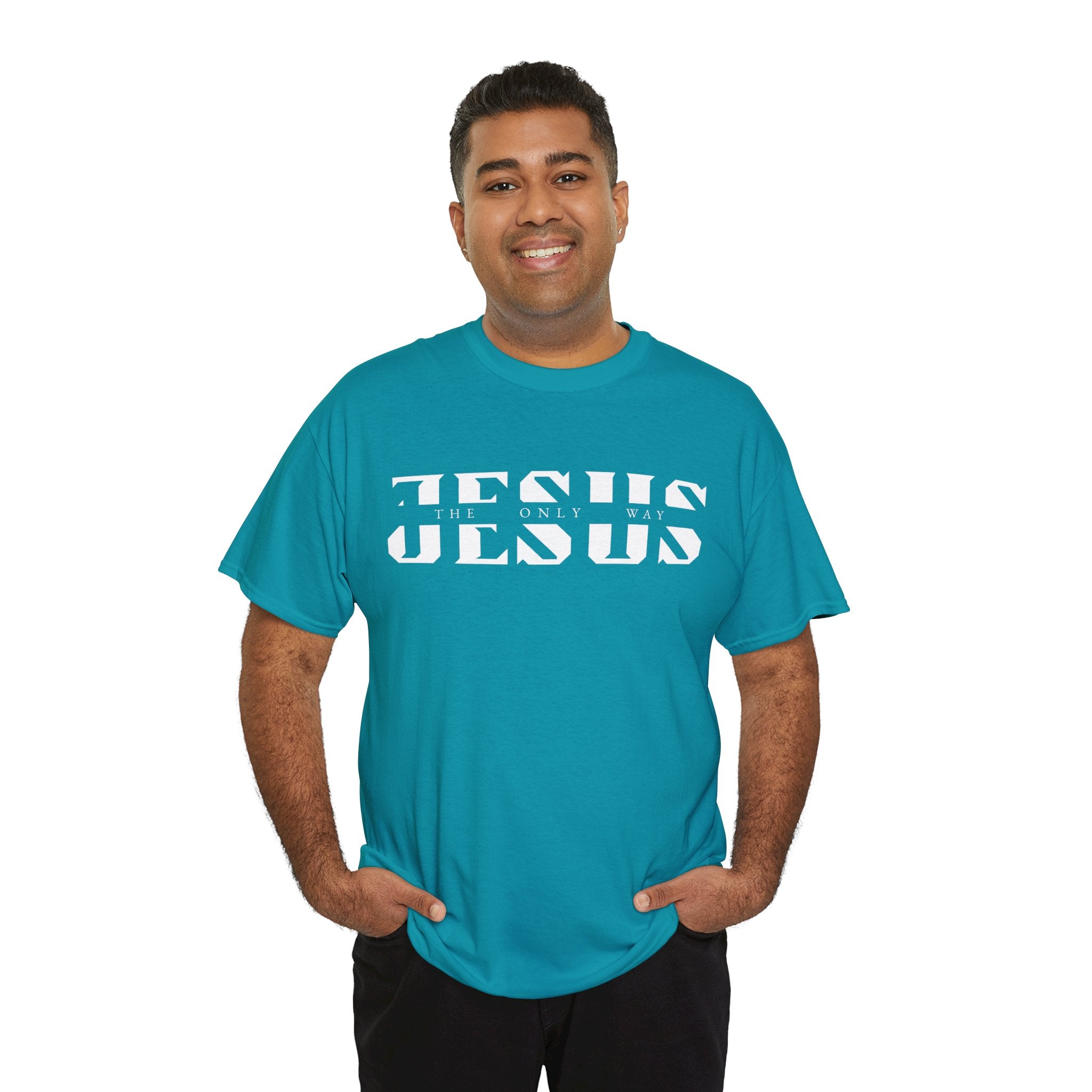 Faith-Inspired Unisex Tee - 'Jesus: The Only Way'