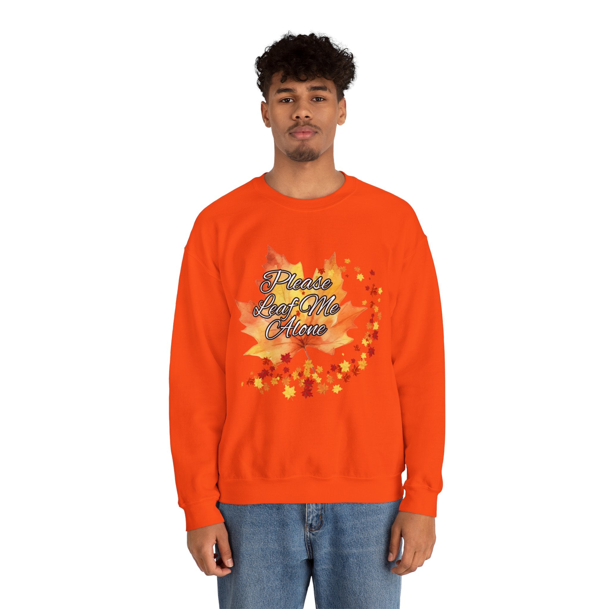 Fall Vibes Sweatshirt, Please Leave Me Alone Crewneck, Autumn Fashion, Cozy Fall Apparel, Gift for Introverts
