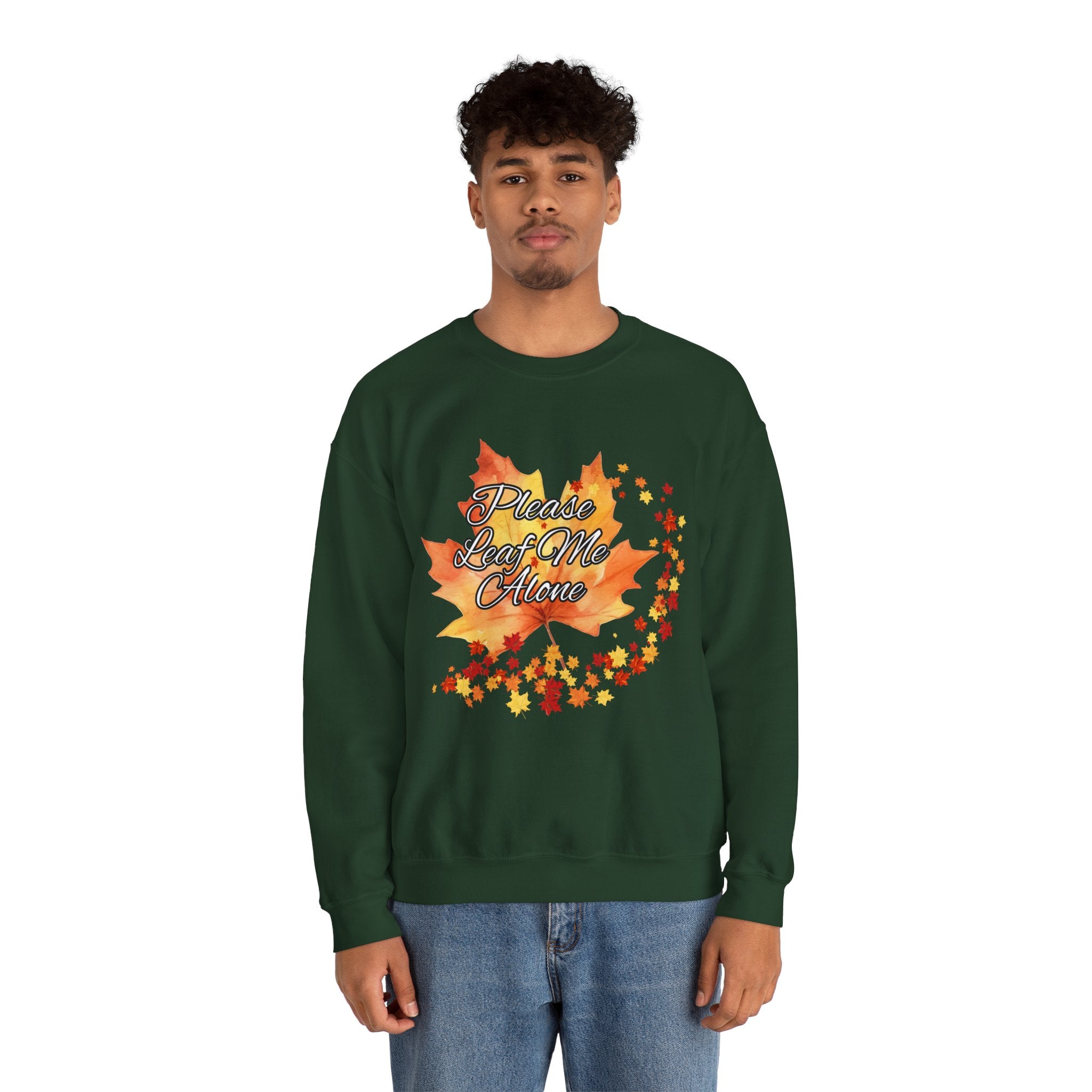 Fall Vibes Sweatshirt, Please Leave Me Alone Crewneck, Autumn Fashion, Cozy Fall Apparel, Gift for Introverts