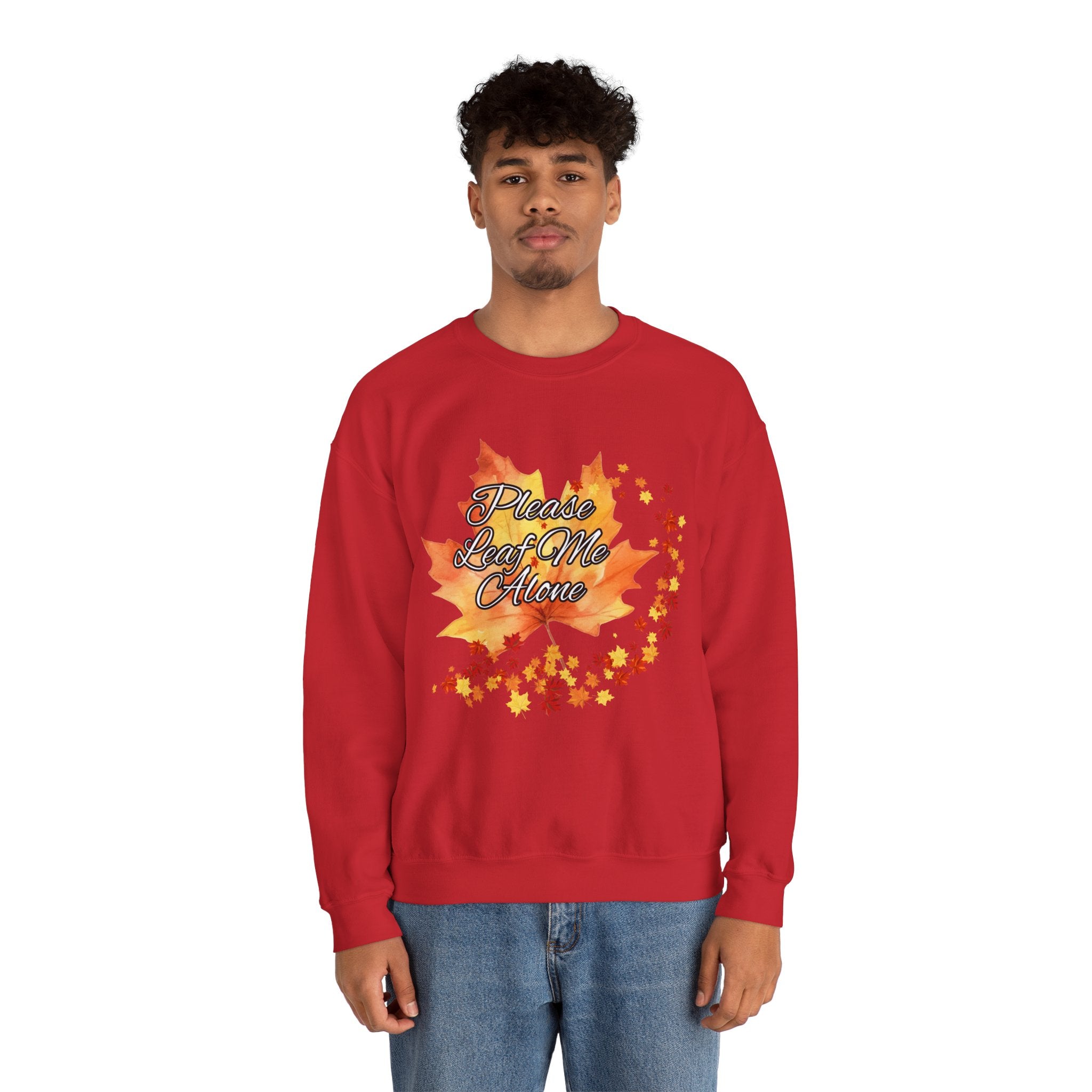 Fall Vibes Sweatshirt, Please Leave Me Alone Crewneck, Autumn Fashion, Cozy Fall Apparel, Gift for Introverts