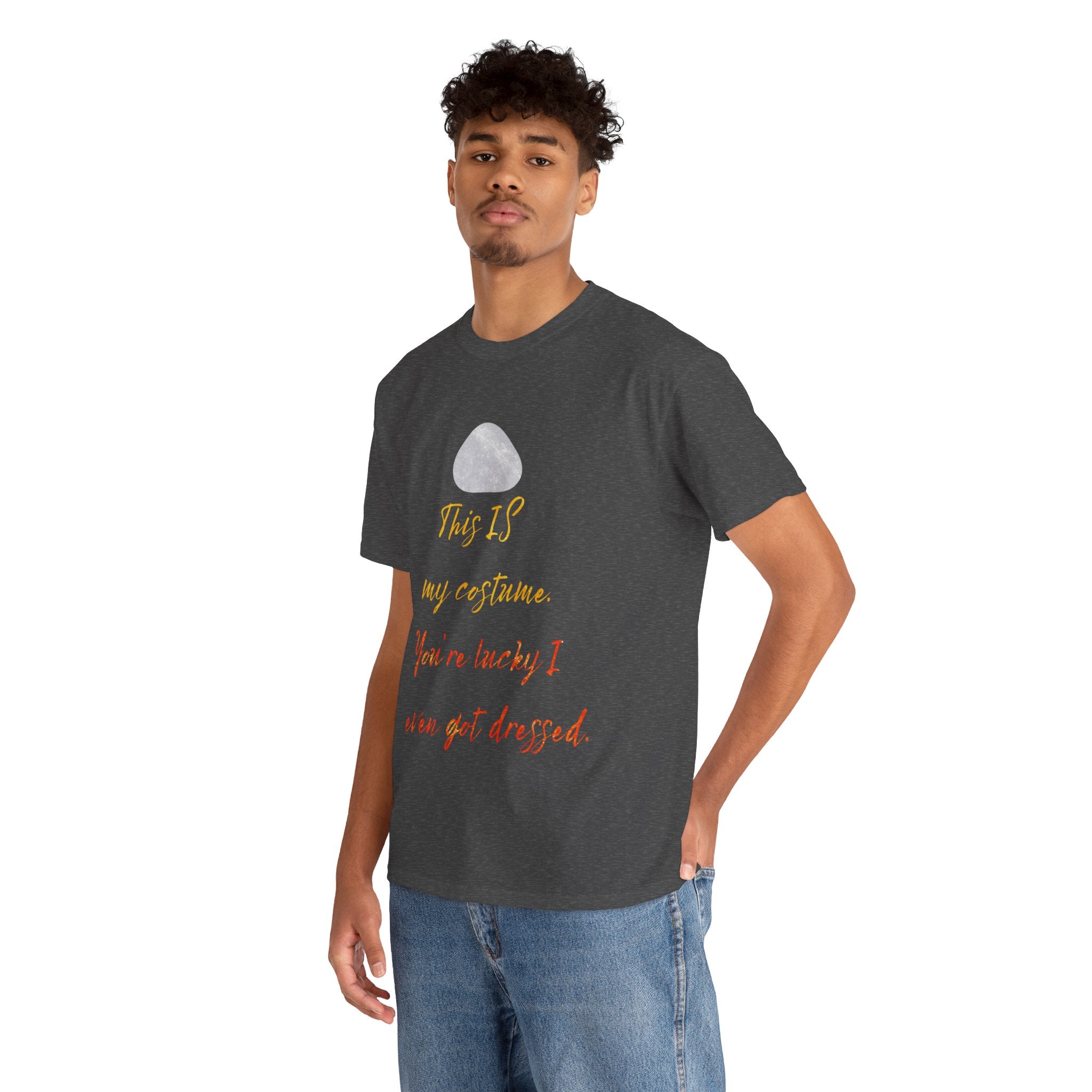 Funny Halloween T-Shirt, Costume Tee, Unisex Heavy Cotton Tee for Parties, Halloween Humor, Themed Events, Casual Wear